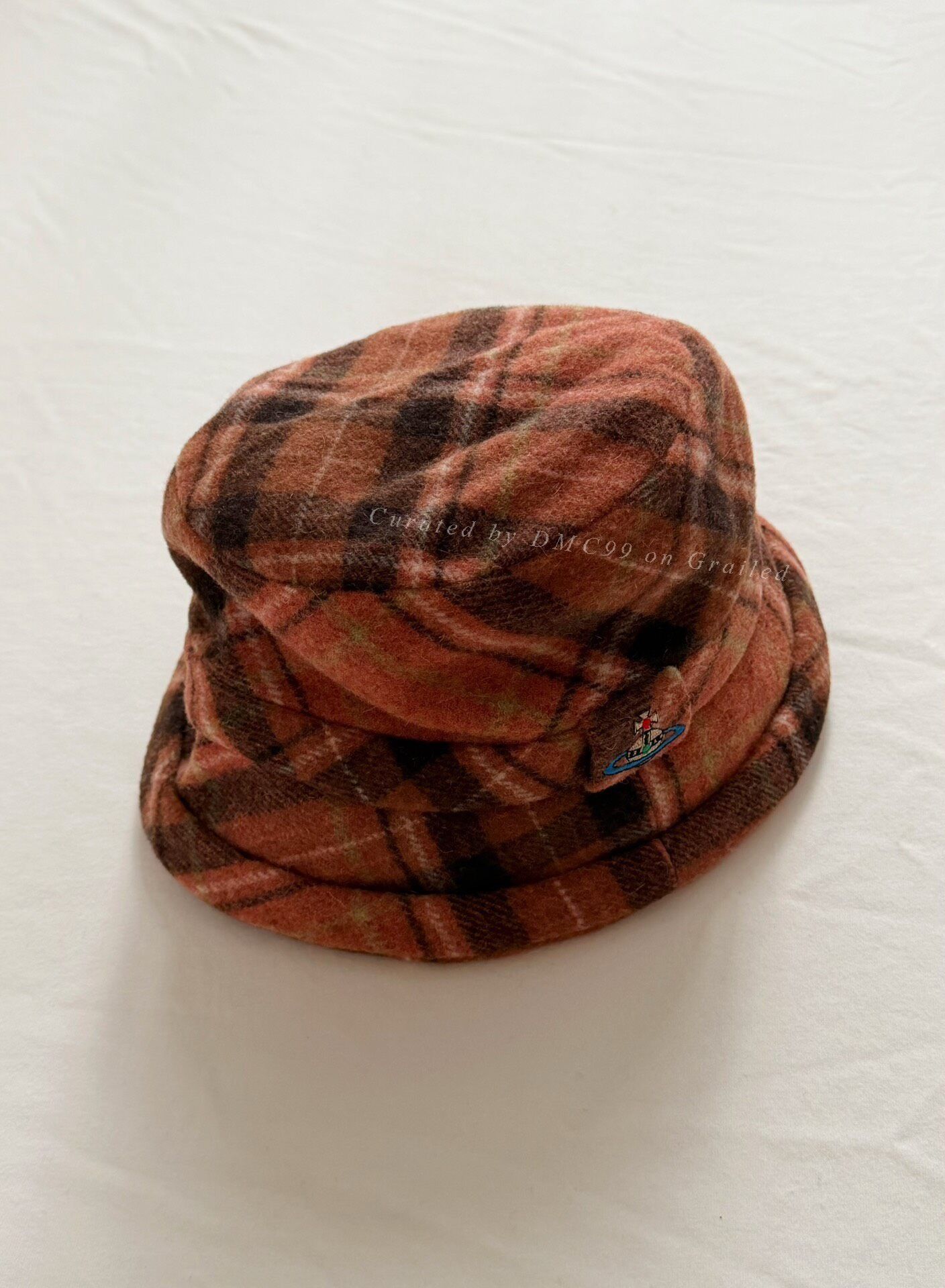 Vivienne Westwood Vivienne Westwood 90s Vintage Plaid Bucket Hat Size ONE SIZE - 1 Thumbnail