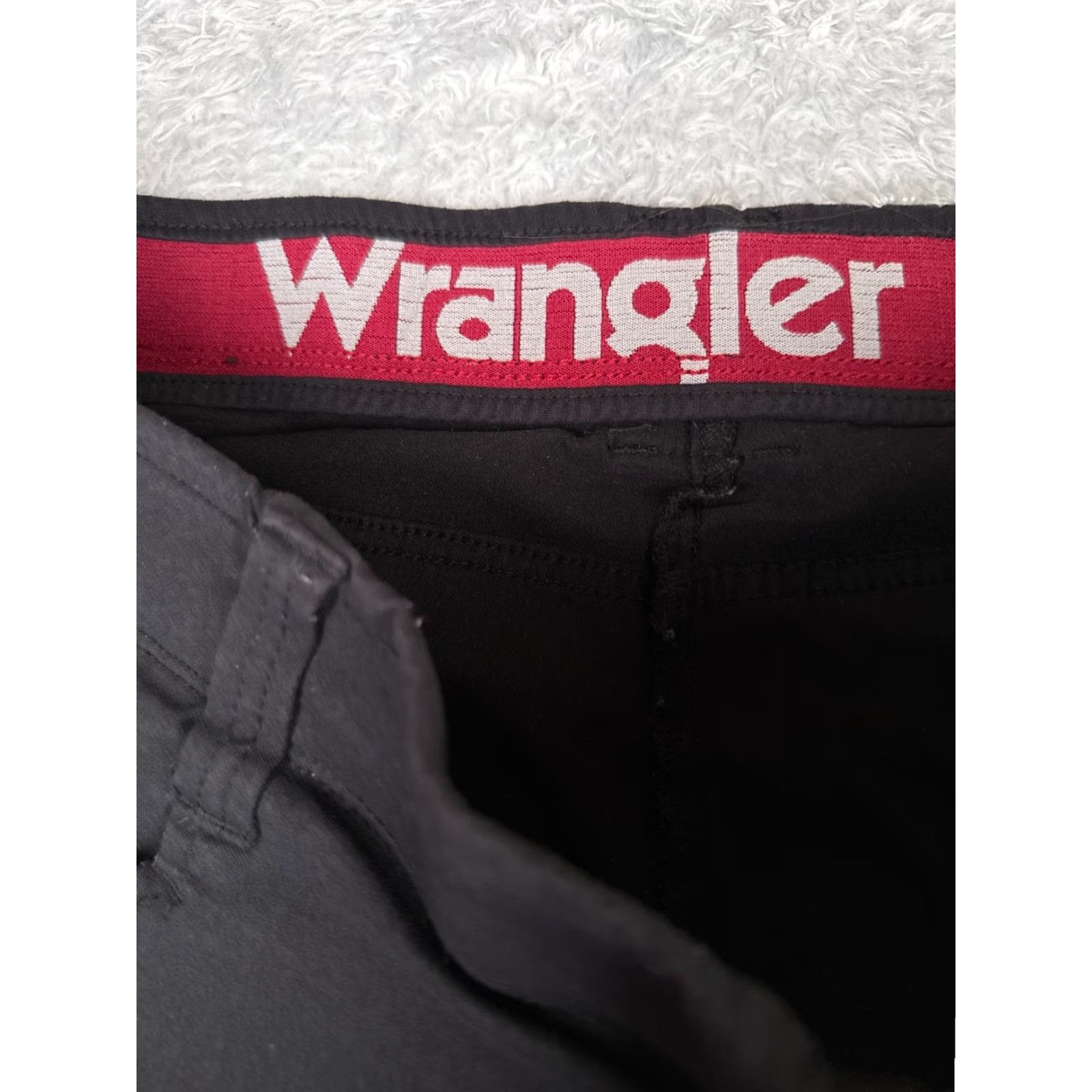 Wrangler Wrangler Pants Men 38 Black Hiking Straight Leg Gusseted Knees Nylon Blend 38x30 Size US 38 / EU 54 - 6 Thumbnail