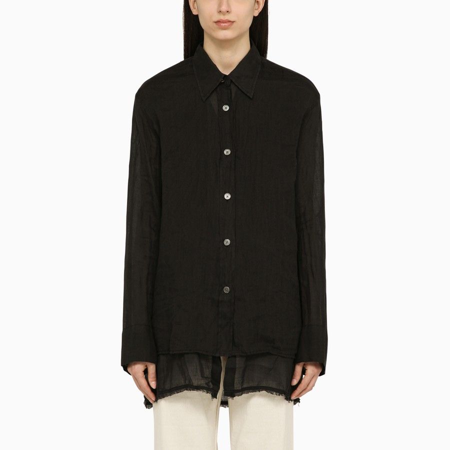 Our Legacy o1d2blof0924 Shirt In Black Size M / US 6-8 / IT 42-44 - 1 Thumbnail