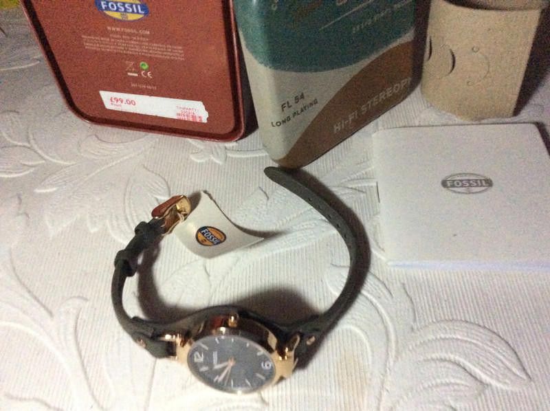 Fossil Fossil ladies leather strap Size ONE SIZE - 1 Thumbnail