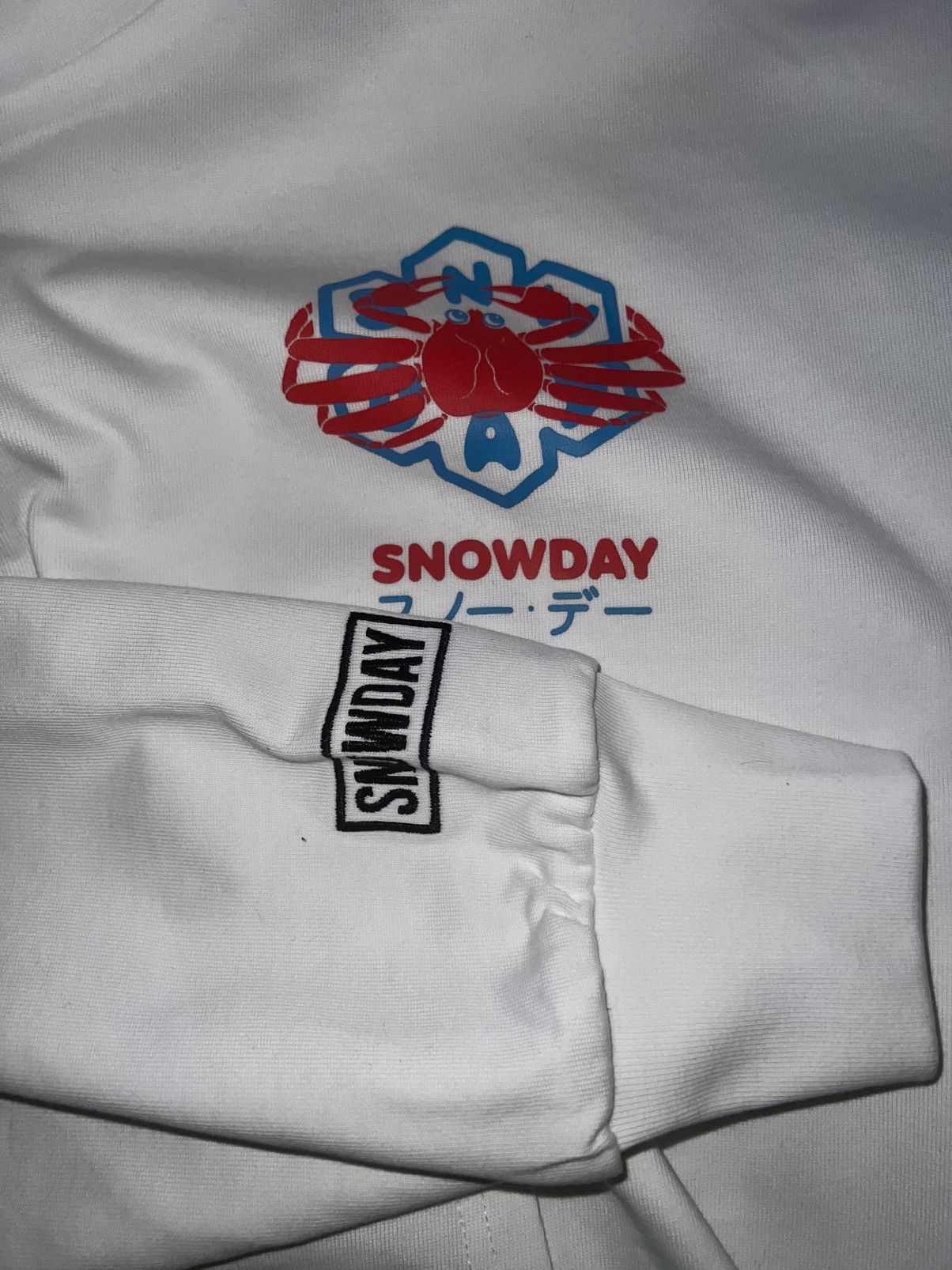 Designer × Japanese Brand × Snowday Reversible - white x AOP Hoodie medium Size US M / EU 48-50 / 2 - 4 Thumbnail