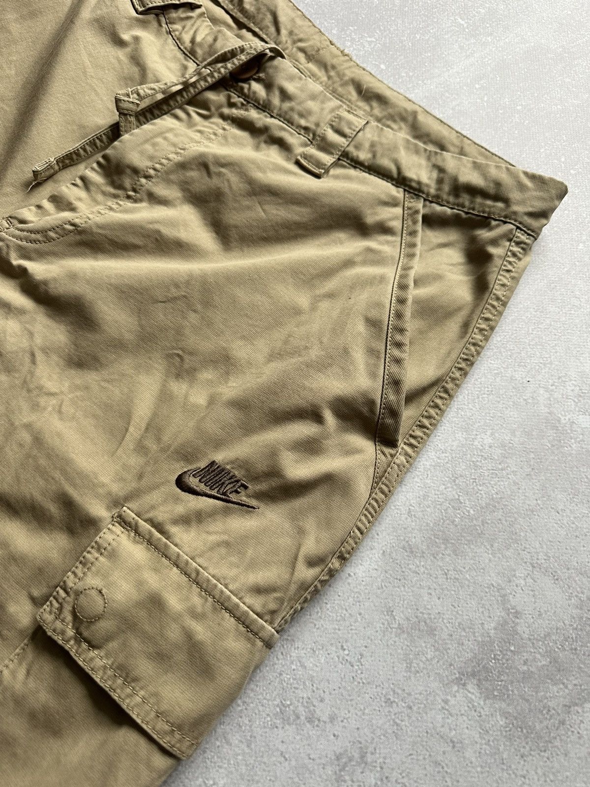 Nike × Vintage Short Nike Cargo Vintage Y2K 90 U8 GEX size L Size US 34 / EU 50 - 5 Thumbnail