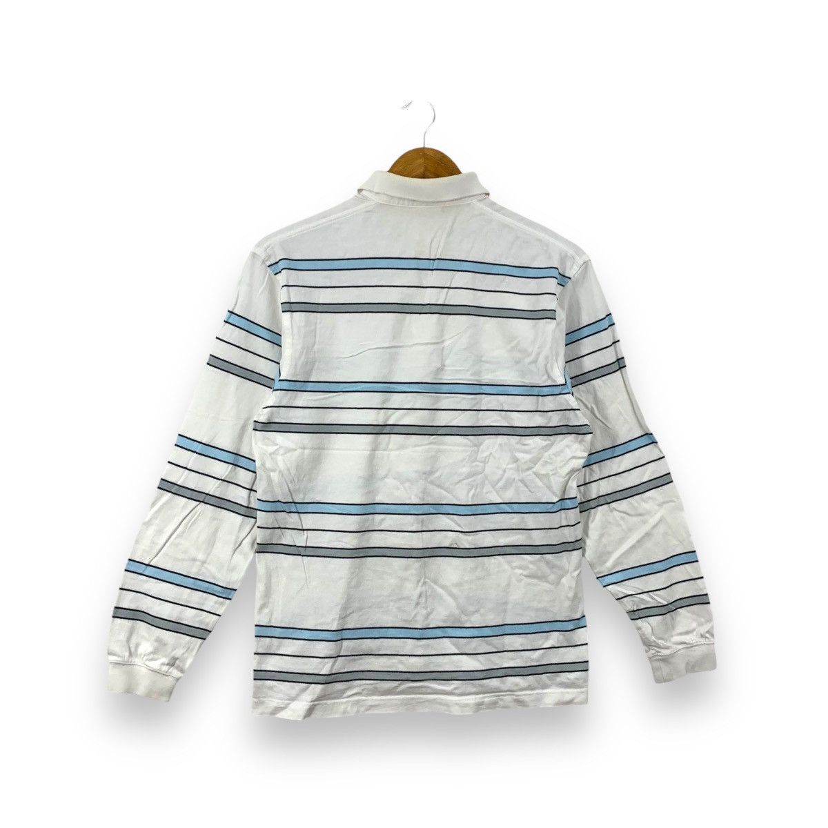 Lacoste Vintage LACOSTE FRANCE Golf Collection Striped Polo Tee Size US M / EU 48-50 / 2 - 4 Thumbnail