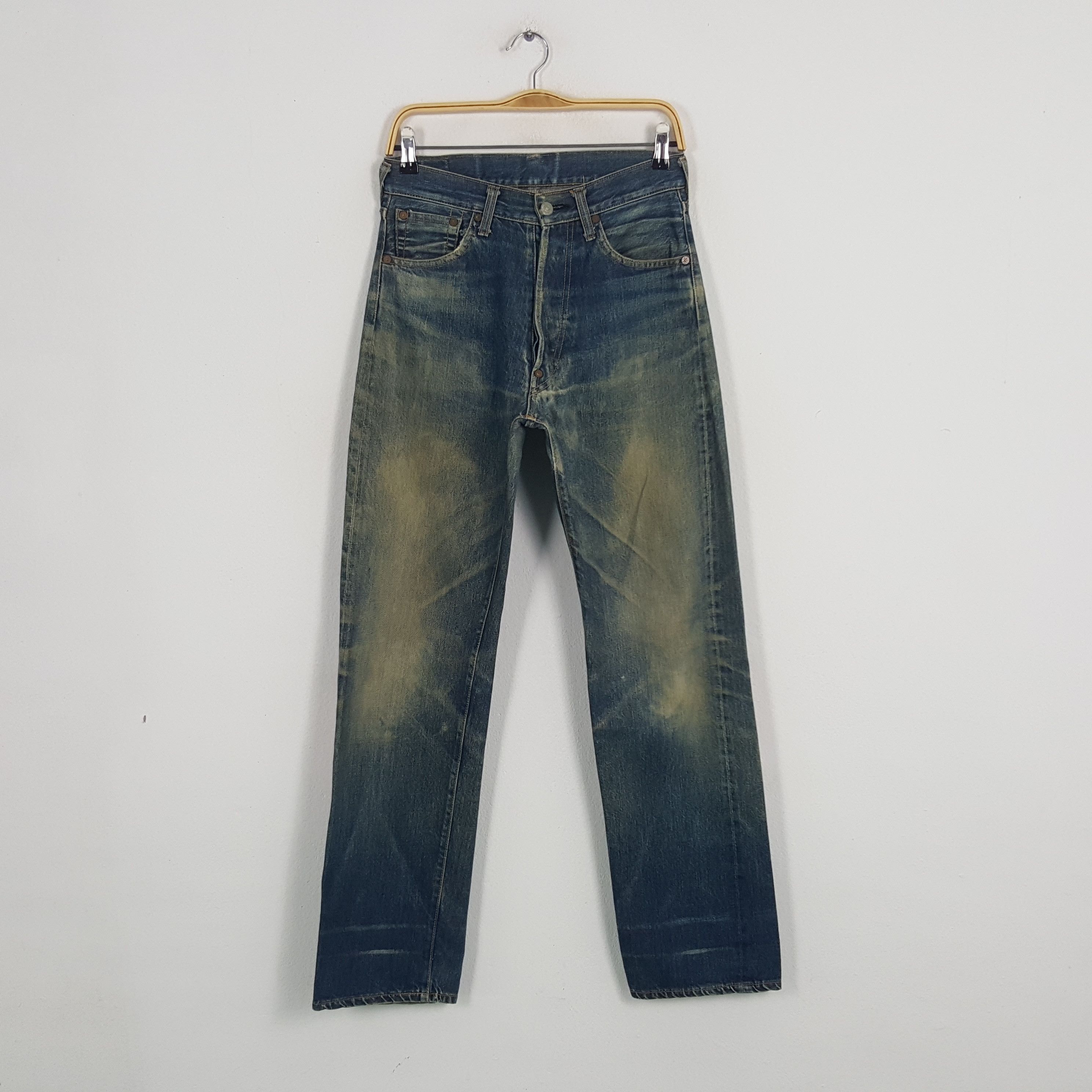 Evisu × Japanese Brand × Vintage Vintage Evis Japanese Brand Daicock Custom Art Denim Jeans Size US 28 / EU 44 - 4 Thumbnail