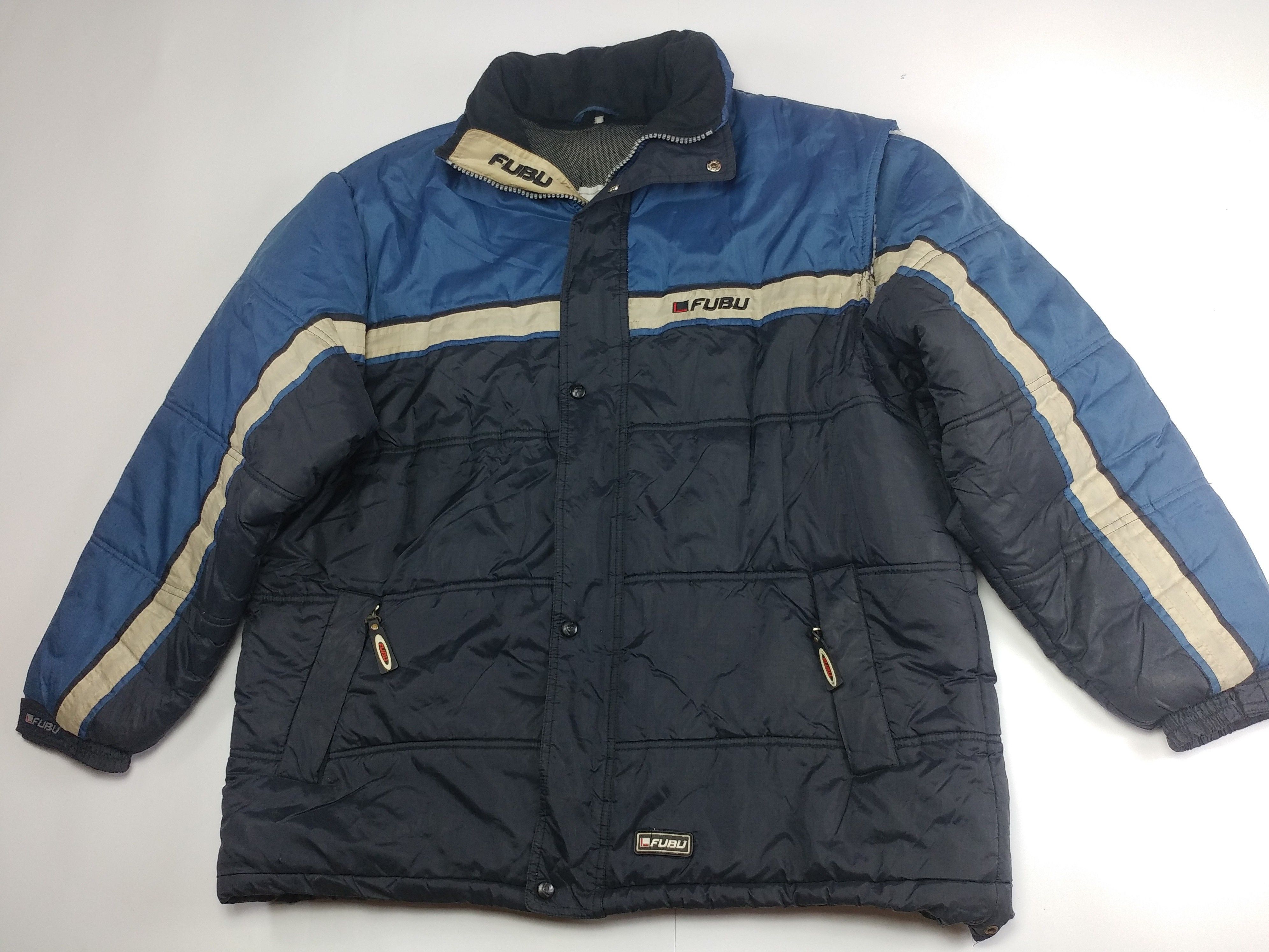 Fubu FUBU jacket, vintage, 90s hip hop, 1990s, skater Y2K XL Size US XL / EU 56 / 4 - 3 Thumbnail