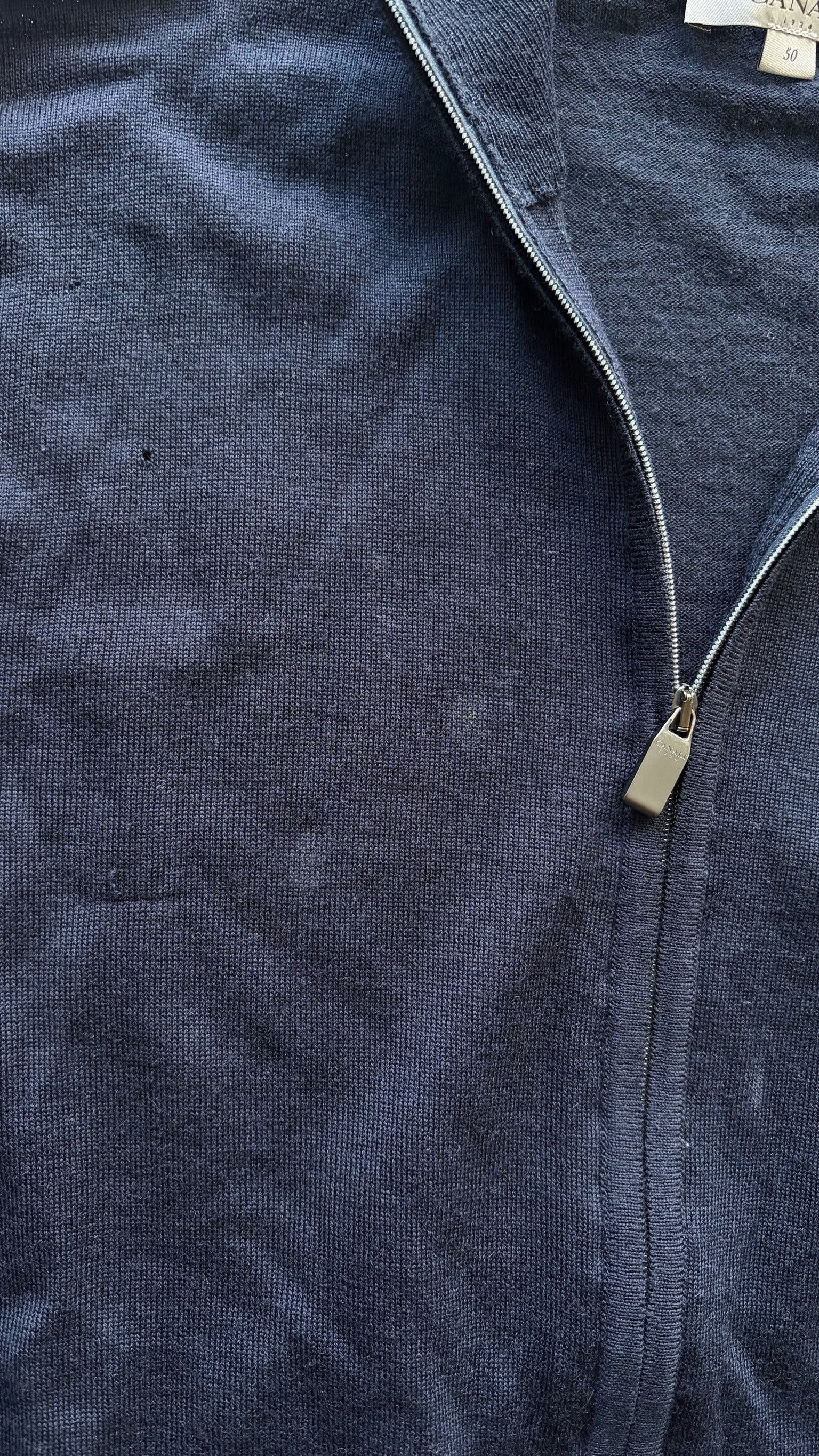 Canali Canali Wool Full Zip Sweater Size US M / EU 48-50 / 2 - 3 Thumbnail