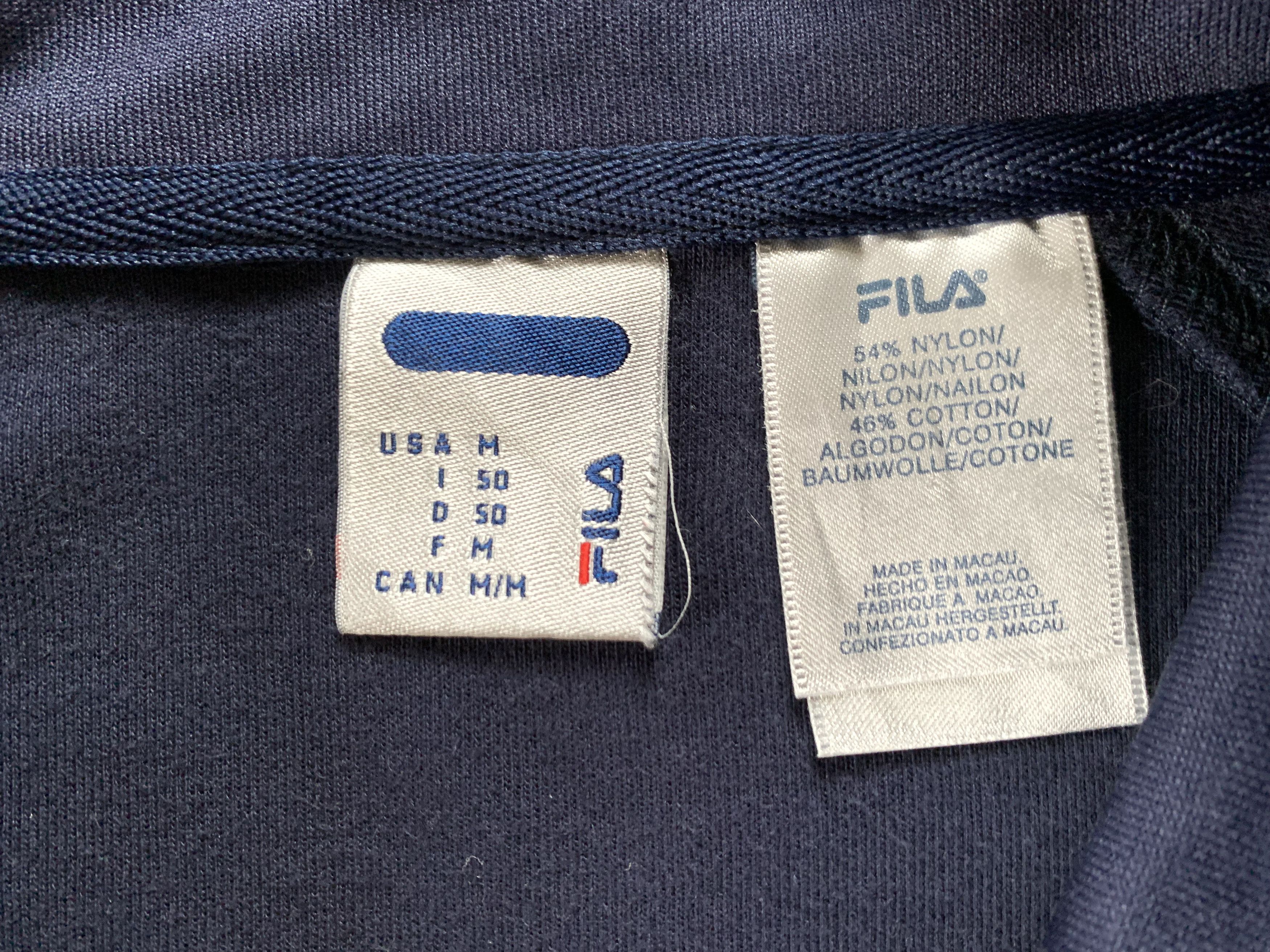Fila × Vintage FILA Vintage Track Top Olympic Jacket Size US M / EU 48-50 / 2 - 5 Thumbnail