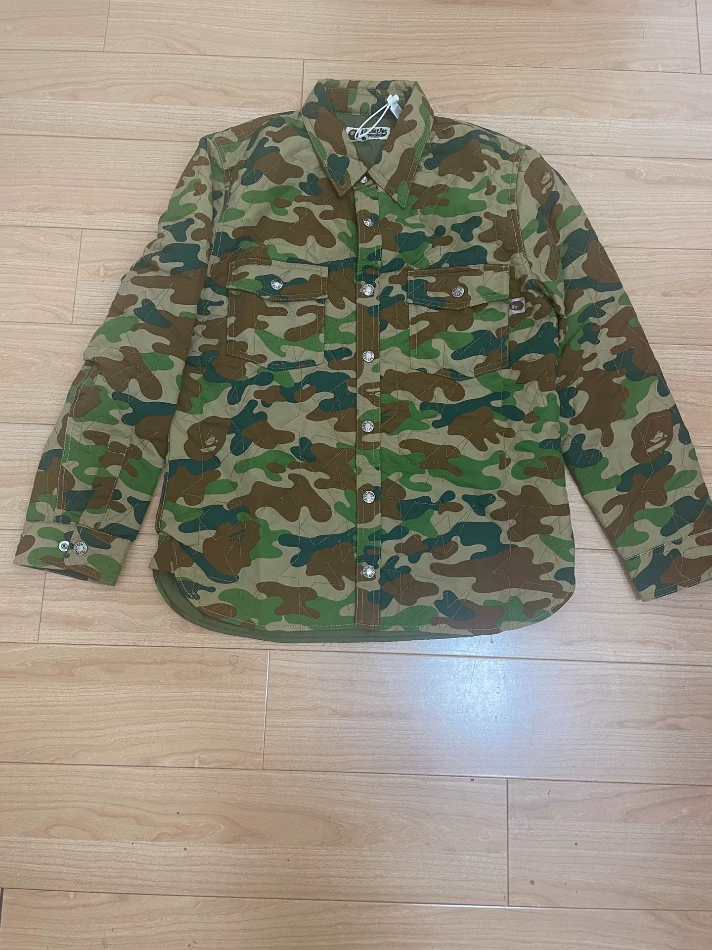 Bape BAPE Camo Long Sleeve Jacket Size US M / EU 48-50 / 2 - 1 Thumbnail