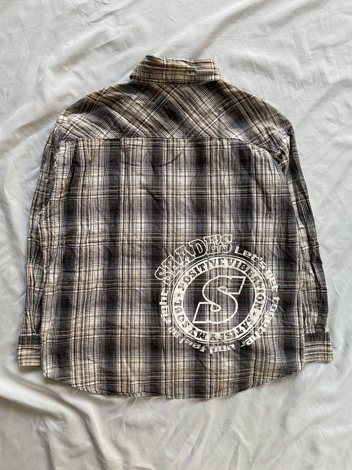 If Six Was Nine SHADE'S LETS GET TOGETHER BUTTON DOWN SHIRT Size US S / EU 44-46 / 1 - 11 Thumbnail