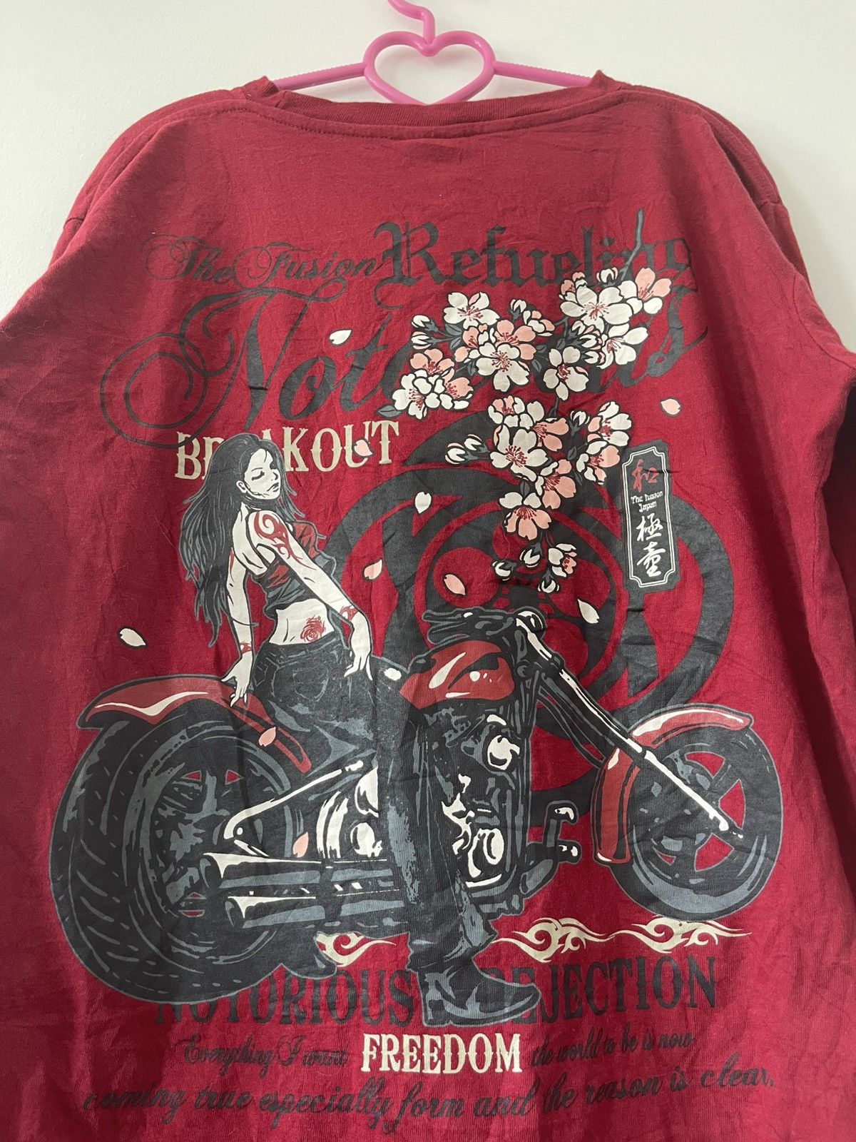 Hysteric Glamour Rare Vintage CURE ALL Notorious & Rejection Rider Sexy Lady Size US L / EU 52-54 / 3 - 2 Thumbnail
