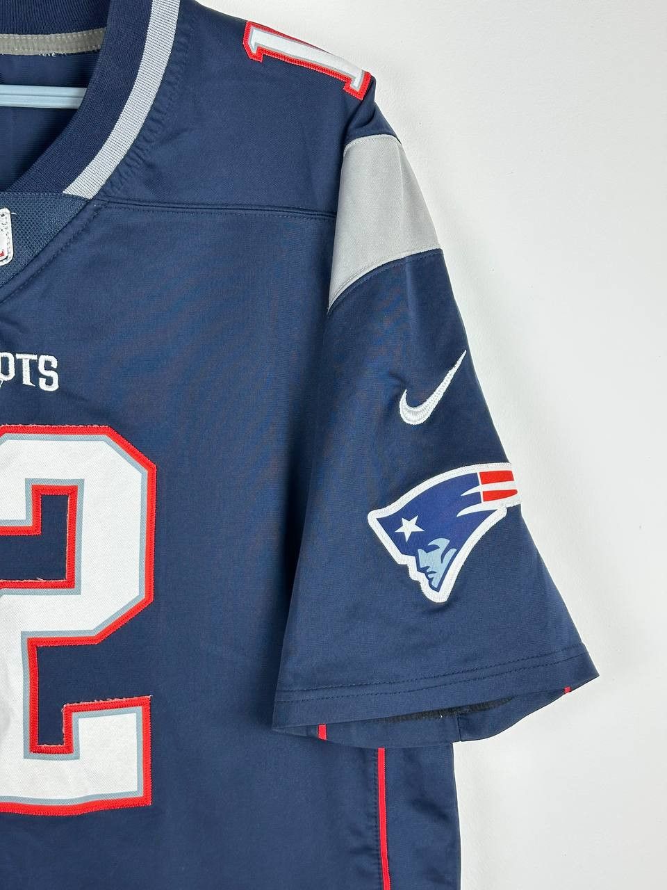 NFL × Nike #12 TOM BRADY NIKE NEW ENGLAND PATRIOTS JERSEY Size US XL / EU 56 / 4 - 6 Thumbnail