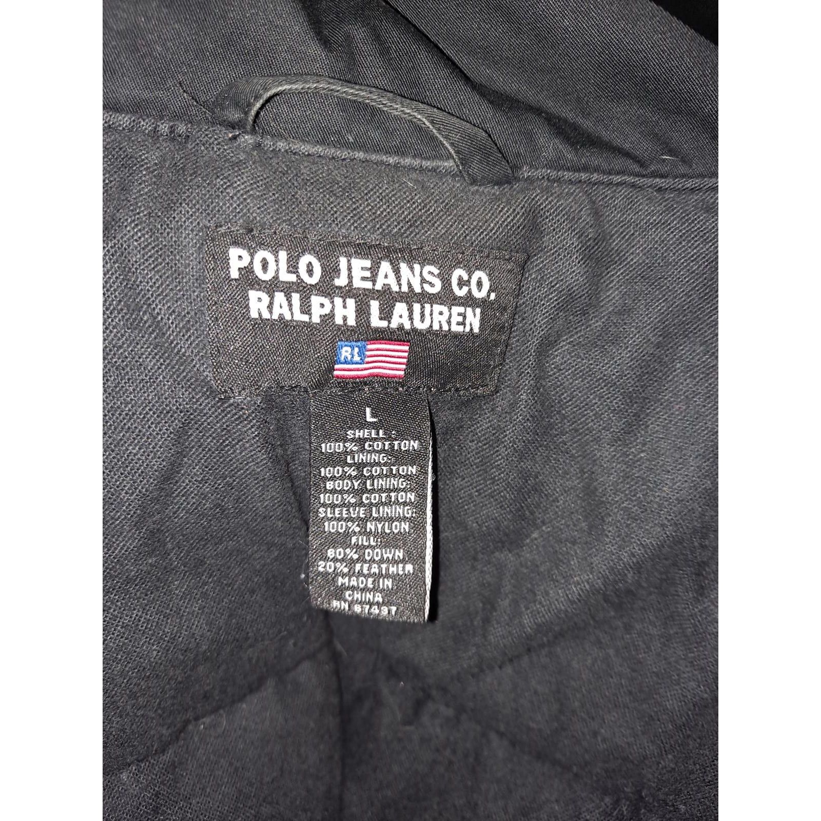 Polo Ralph Lauren Polo Jeans Co. Ralph Lauren RL-67 Black Coat Size Large Size US L / EU 52-54 / 3 - 3 Thumbnail