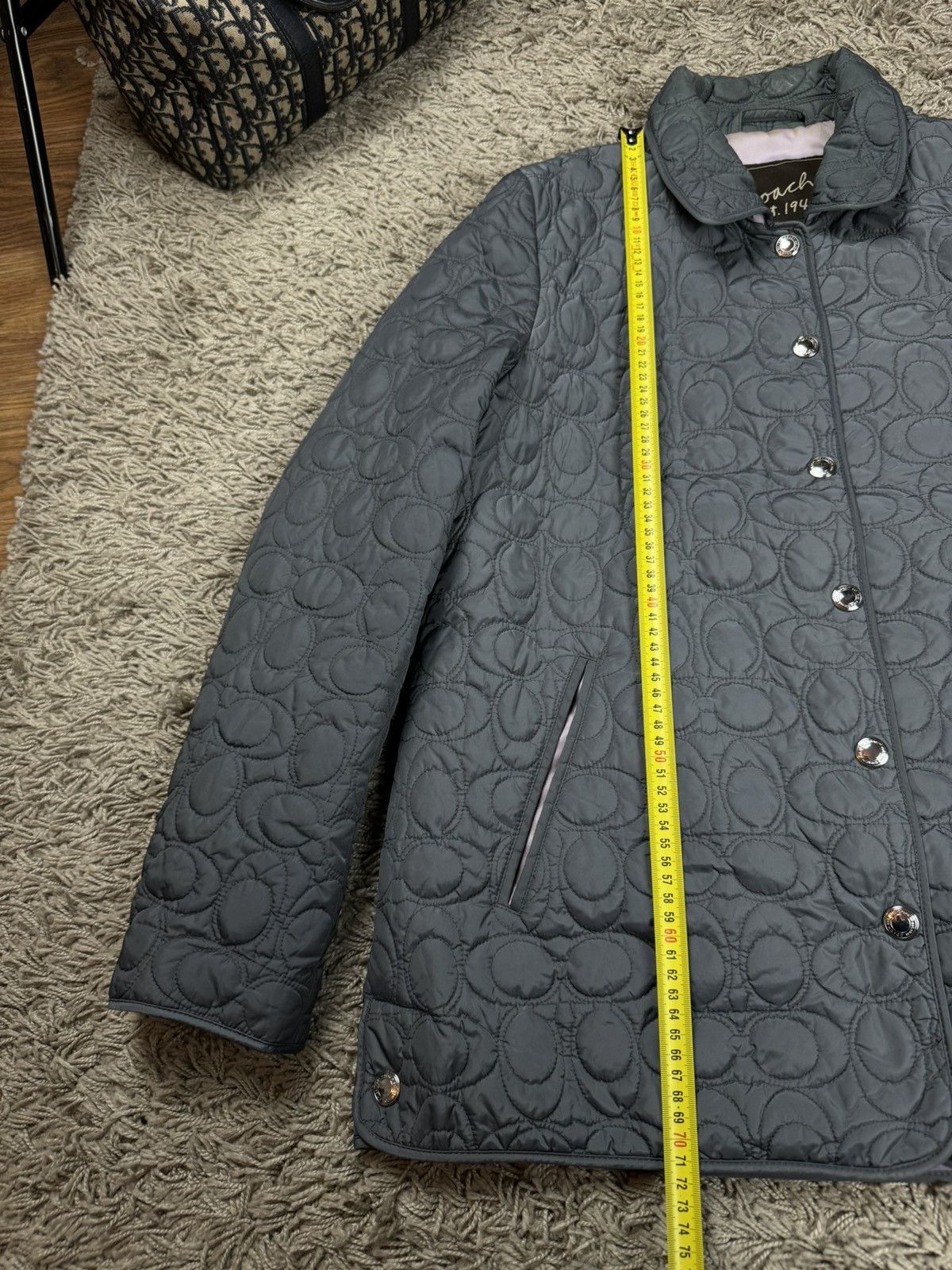Coach Jacket coat Coach Paris France style original luxury item Size L / US 10 / IT 46 - 5 Thumbnail