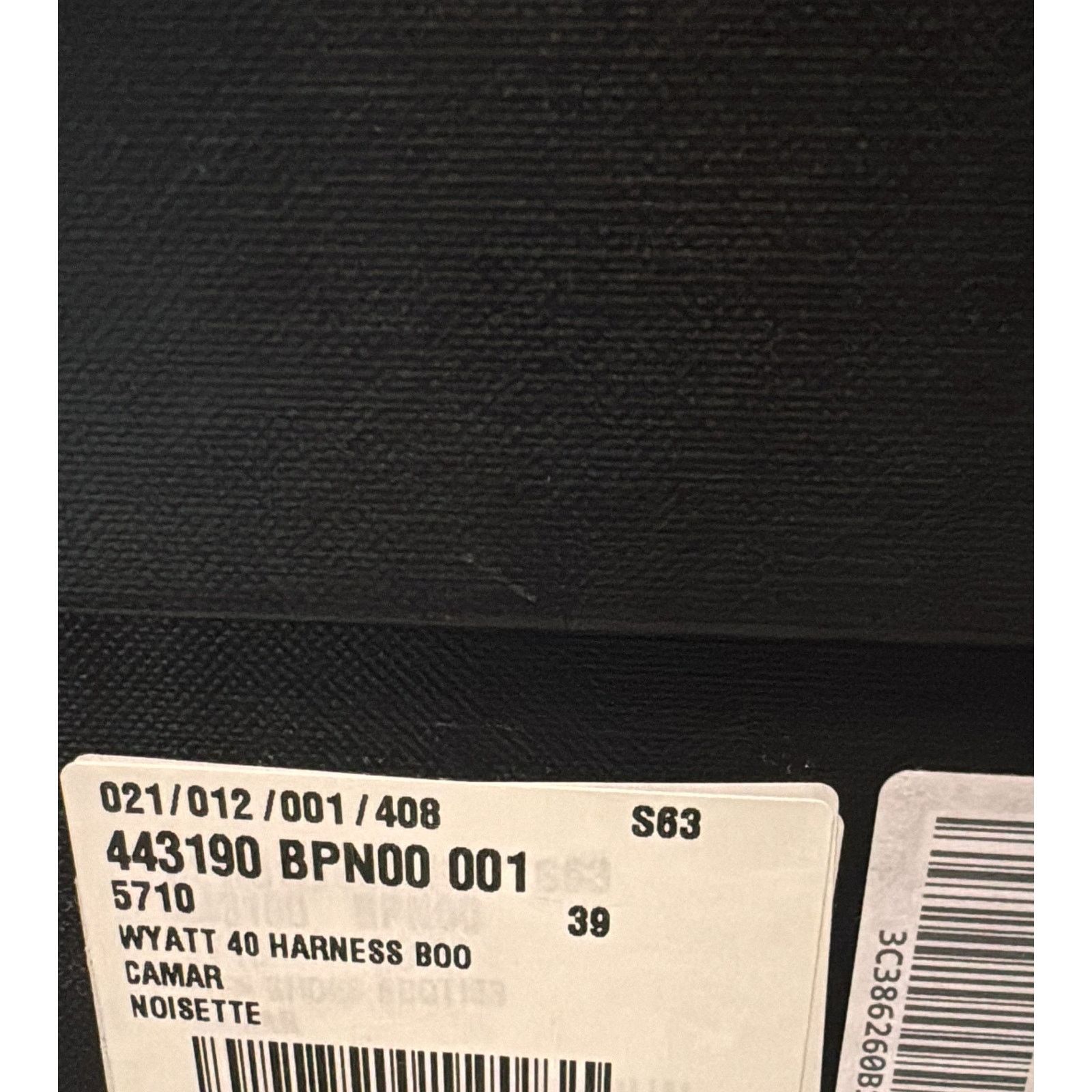 Saint Laurent Paris o1rshd1 Wyatt 40 Harness Boots in Camar 39 Size US 6 / EU 39 - 24 Thumbnail