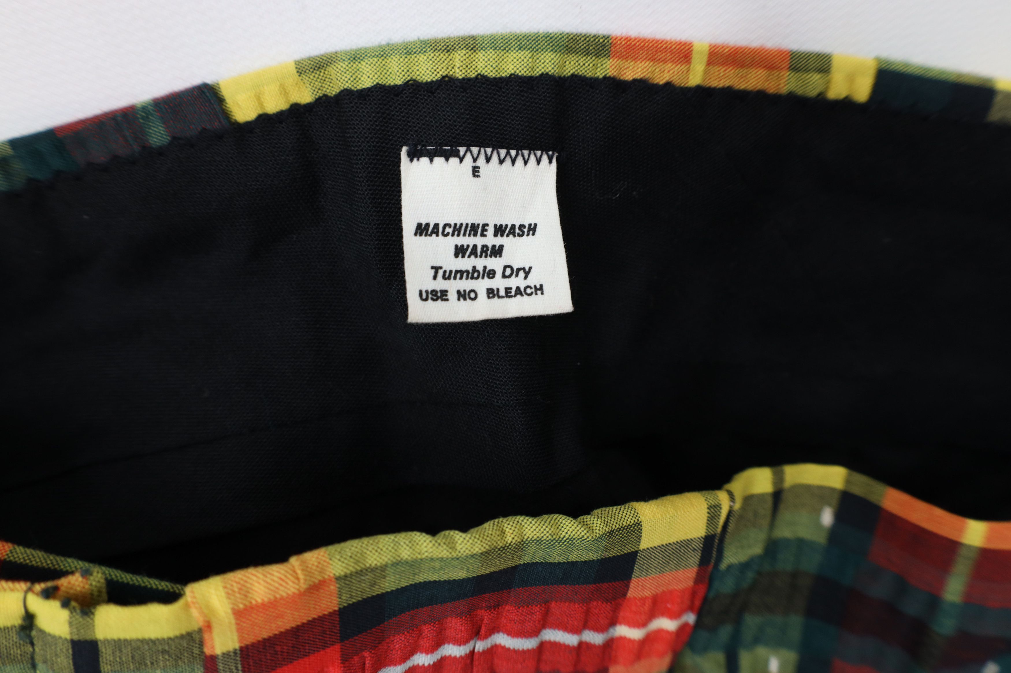 Vintage Vintage 70s Streetwear Bell Bottoms Pants Plaid USA Size 28" / US 6 / IT 42 - 8 Thumbnail
