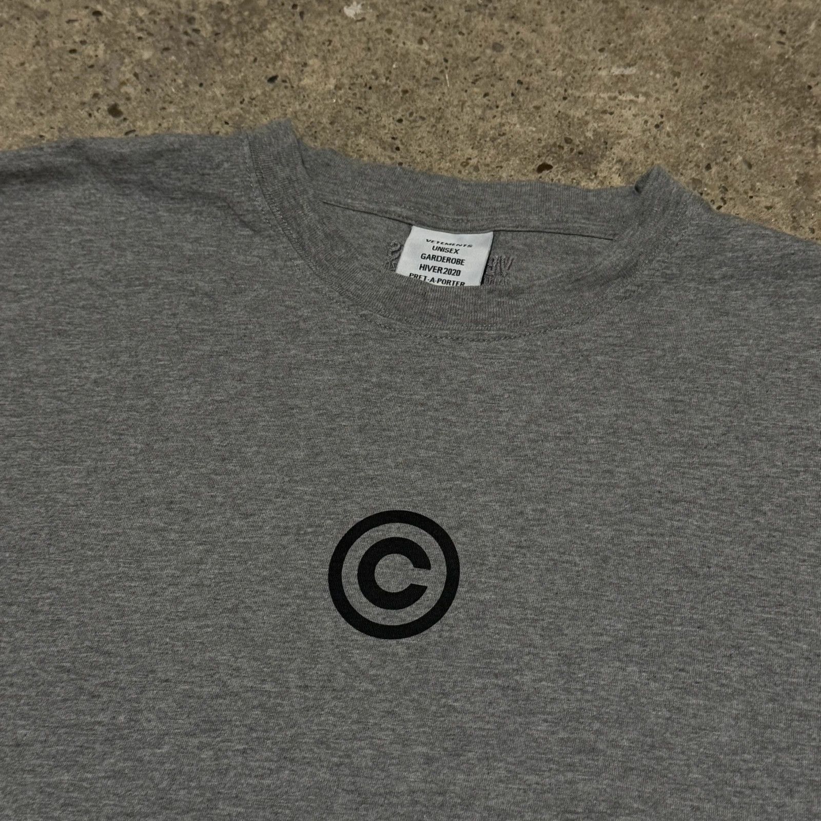 Vetements S/S 2020 Vetements „copyright „ t-shirt Size US M / EU 48-50 / 2 - 2 Thumbnail