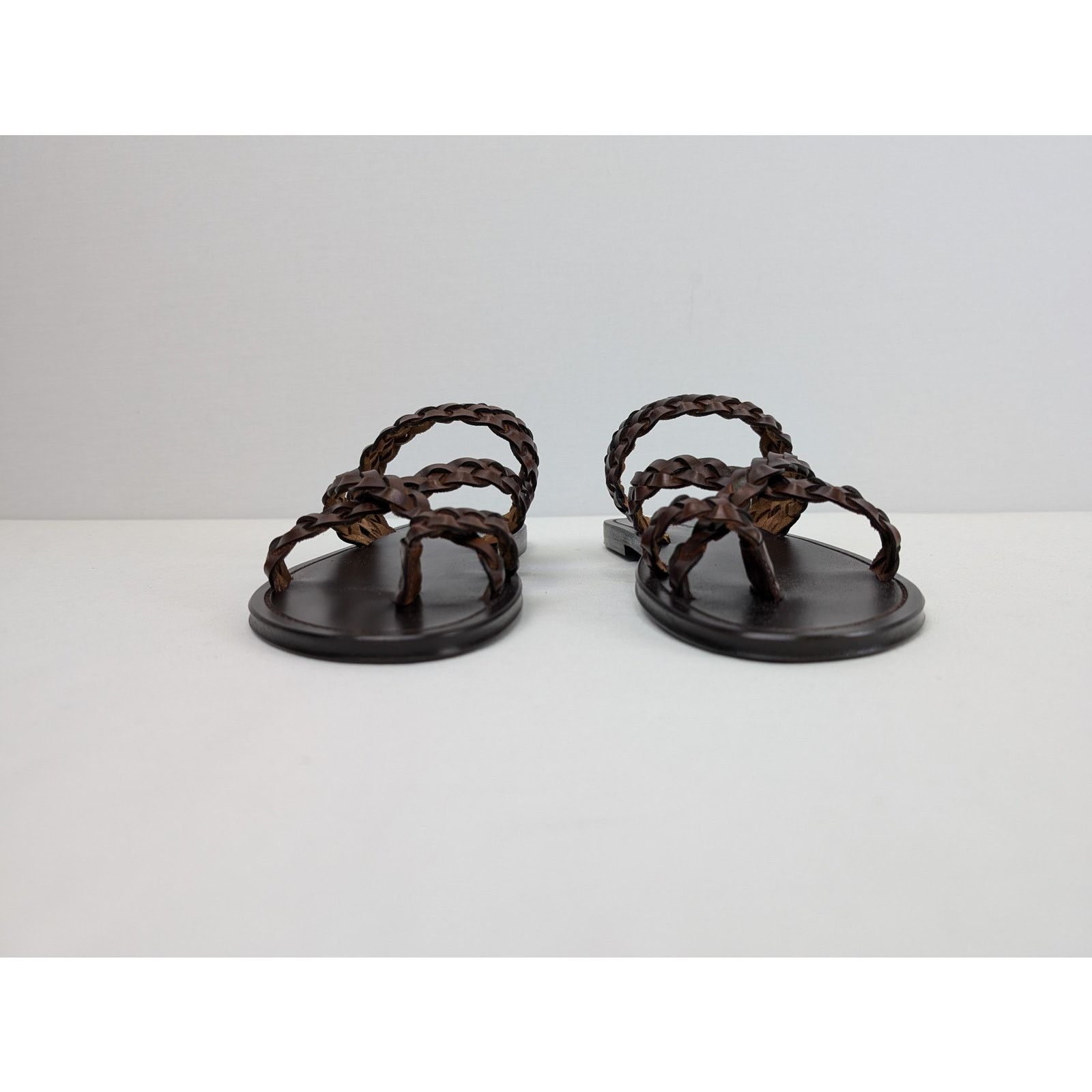 Saint Laurent Paris o1rshd1 Neil 05 Sandal Slipper slide in Dark Brown Size US 11 / EU 44 - 10 Thumbnail