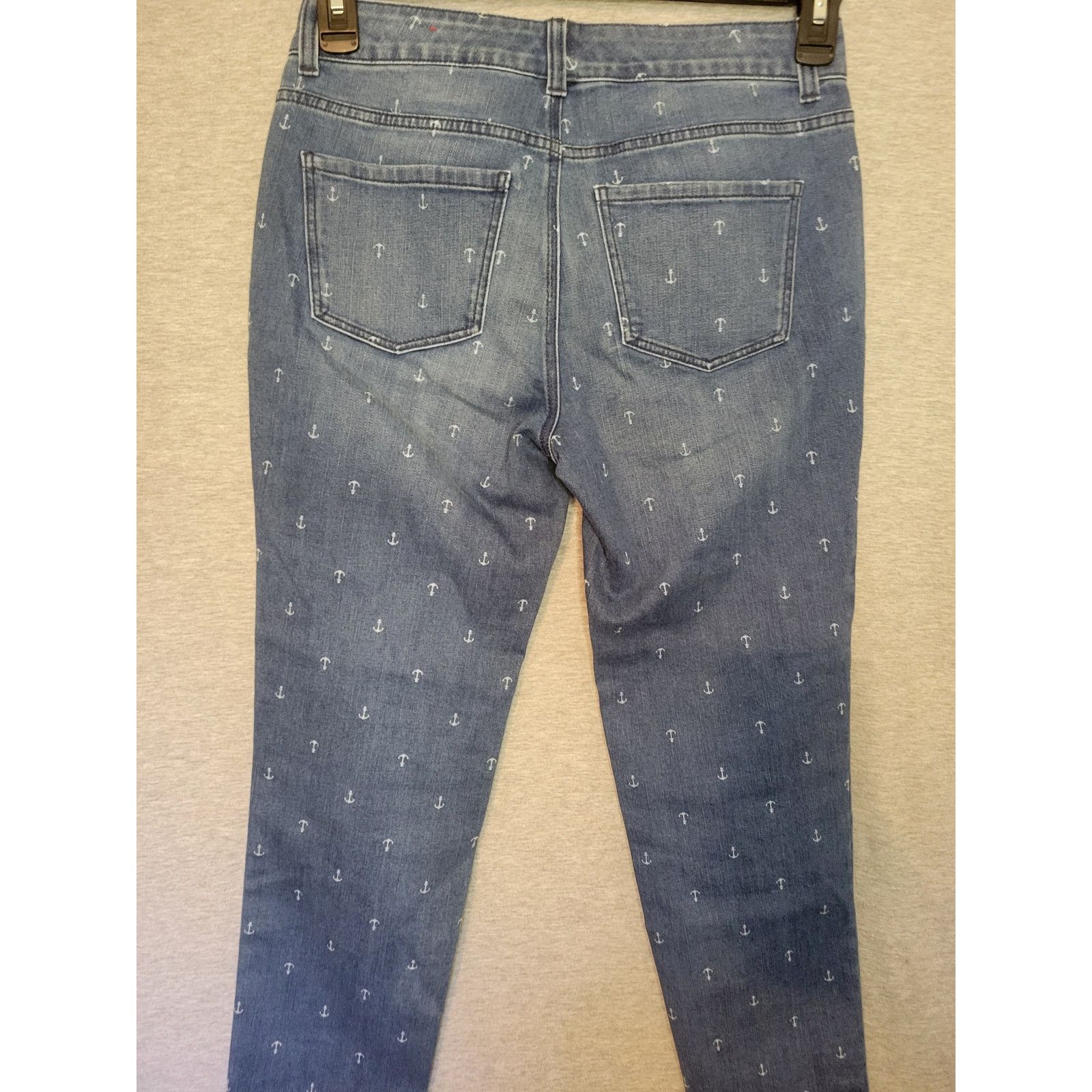 Other Women's Talbots Stretch Ankle Length Skinny Denim Jeans 4P Size 29" - 5 Thumbnail