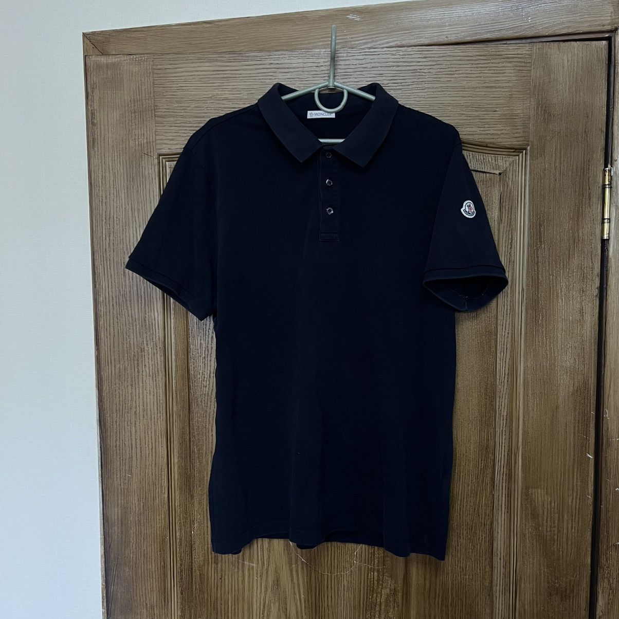 Moncler Moncler Polo T-Shirt Size US L / EU 52-54 / 3 - 1 Thumbnail