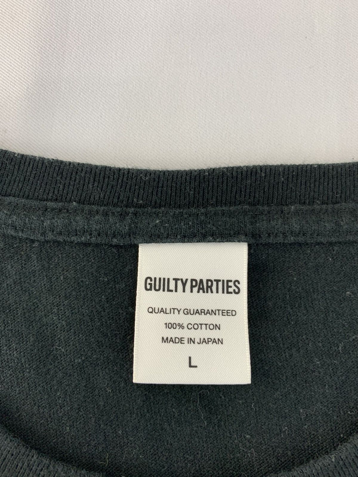 Japanese Brand Hype Guilty Parties Spell Out Printed Tee T-shirt Size US M / EU 48-50 / 2 - 5 Thumbnail