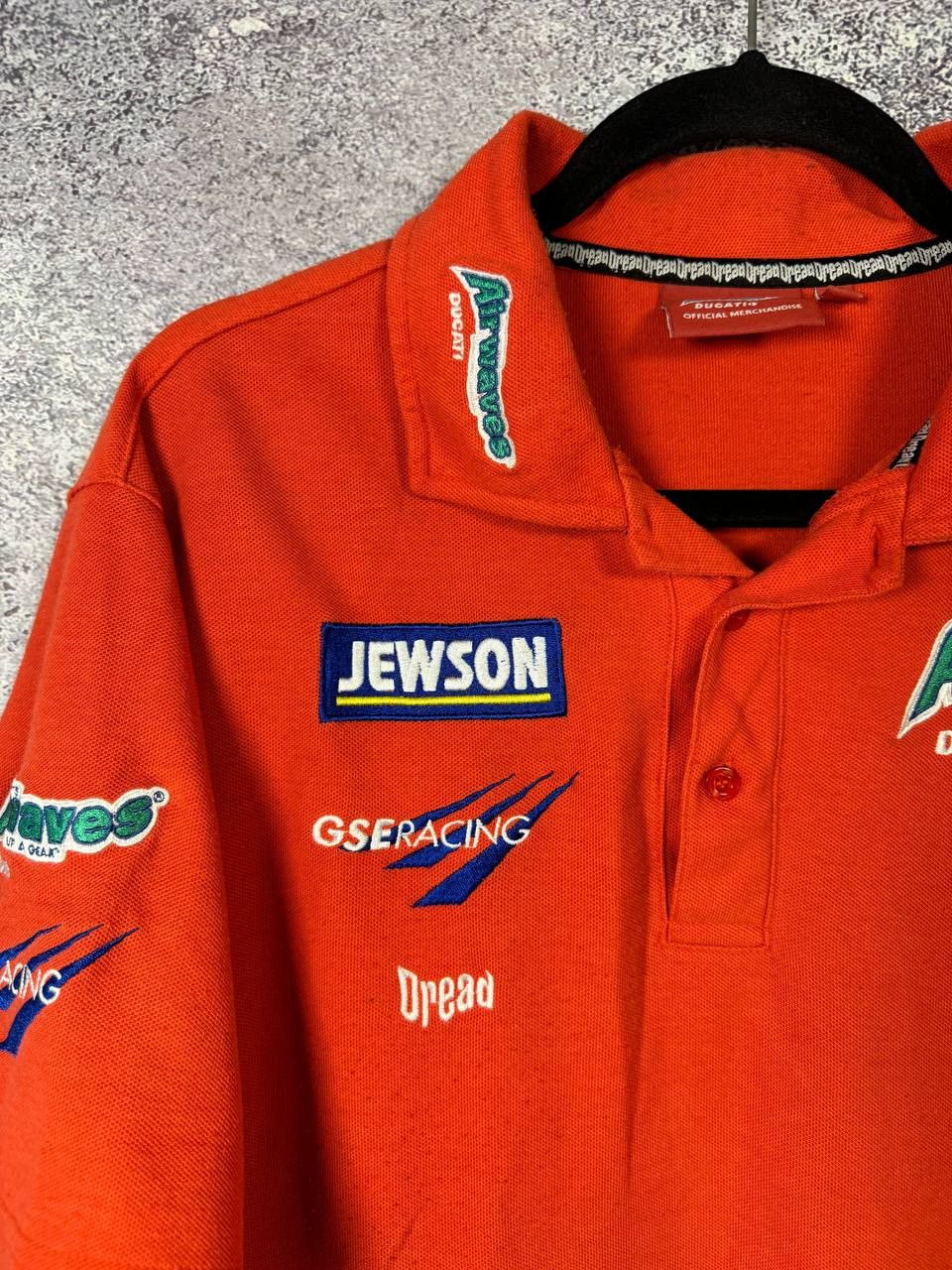 Ducati Ducati Airwaves Dread F1 Racing Polo Shirt Large Size US L / EU 52-54 / 3 - 5 Thumbnail