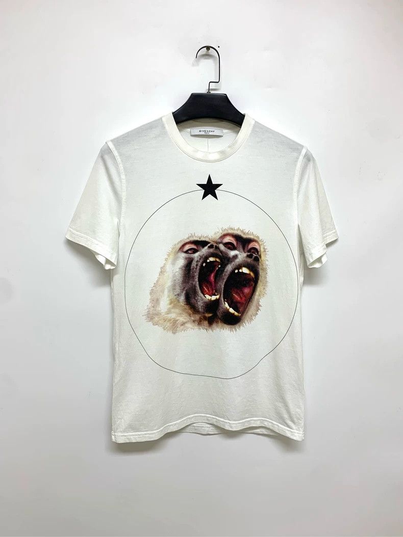 Givenchy Givenchy Twin-Headed Monkey Short Sleeve 2506-Nextarrow Size US M / EU 48-50 / 2 - 1 Thumbnail