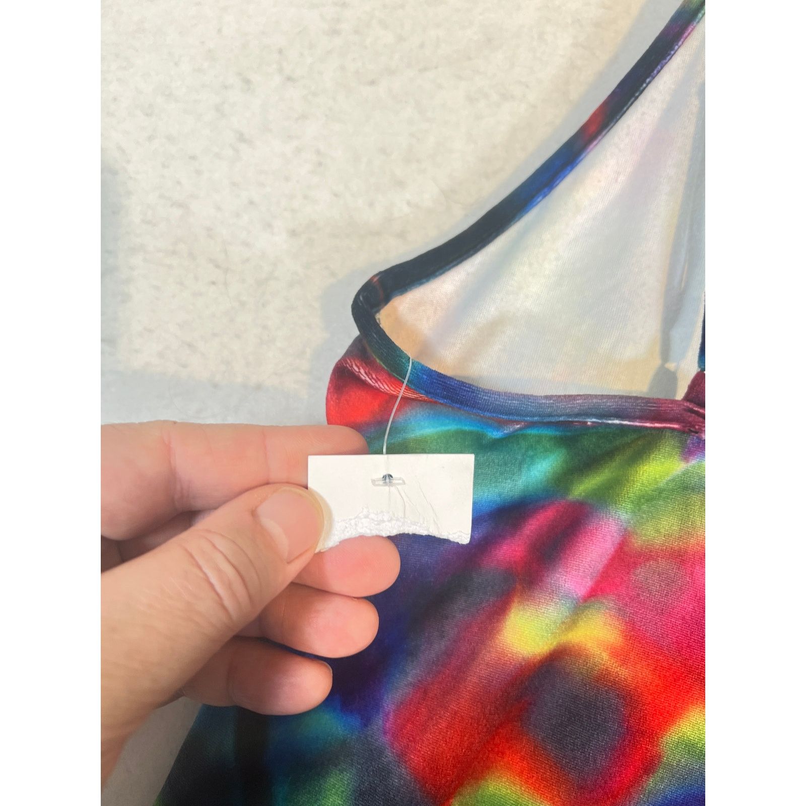Hurley Hurley Nebula Mini-Dress Woman's M Tye Dye Adjustable Straps Size M / US 6-8 / IT 42-44 - 12 Thumbnail