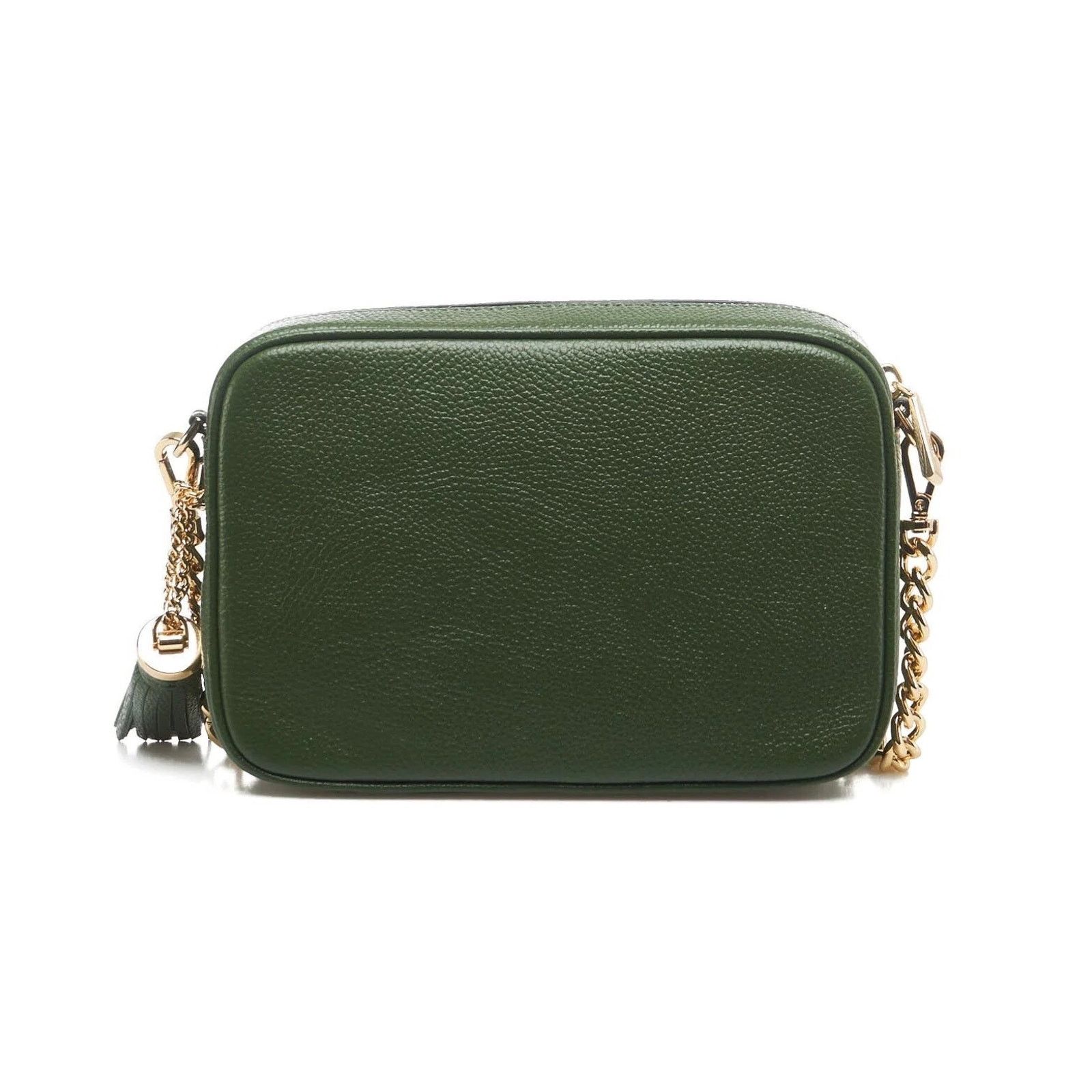 Michael Kors Michael Kors Ginny Leather Crossbody Bag Green EUC MSRP $248 Size ONE SIZE - 14 Thumbnail