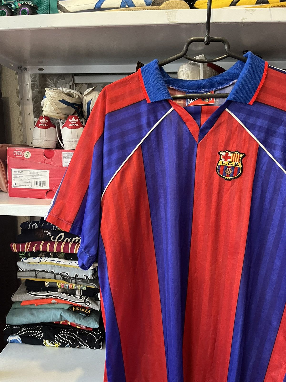 Vintage FC BARCELONA Vintage Romario #10 Football Soccer Jersey Size US L / EU 52-54 / 3 - 2 Thumbnail