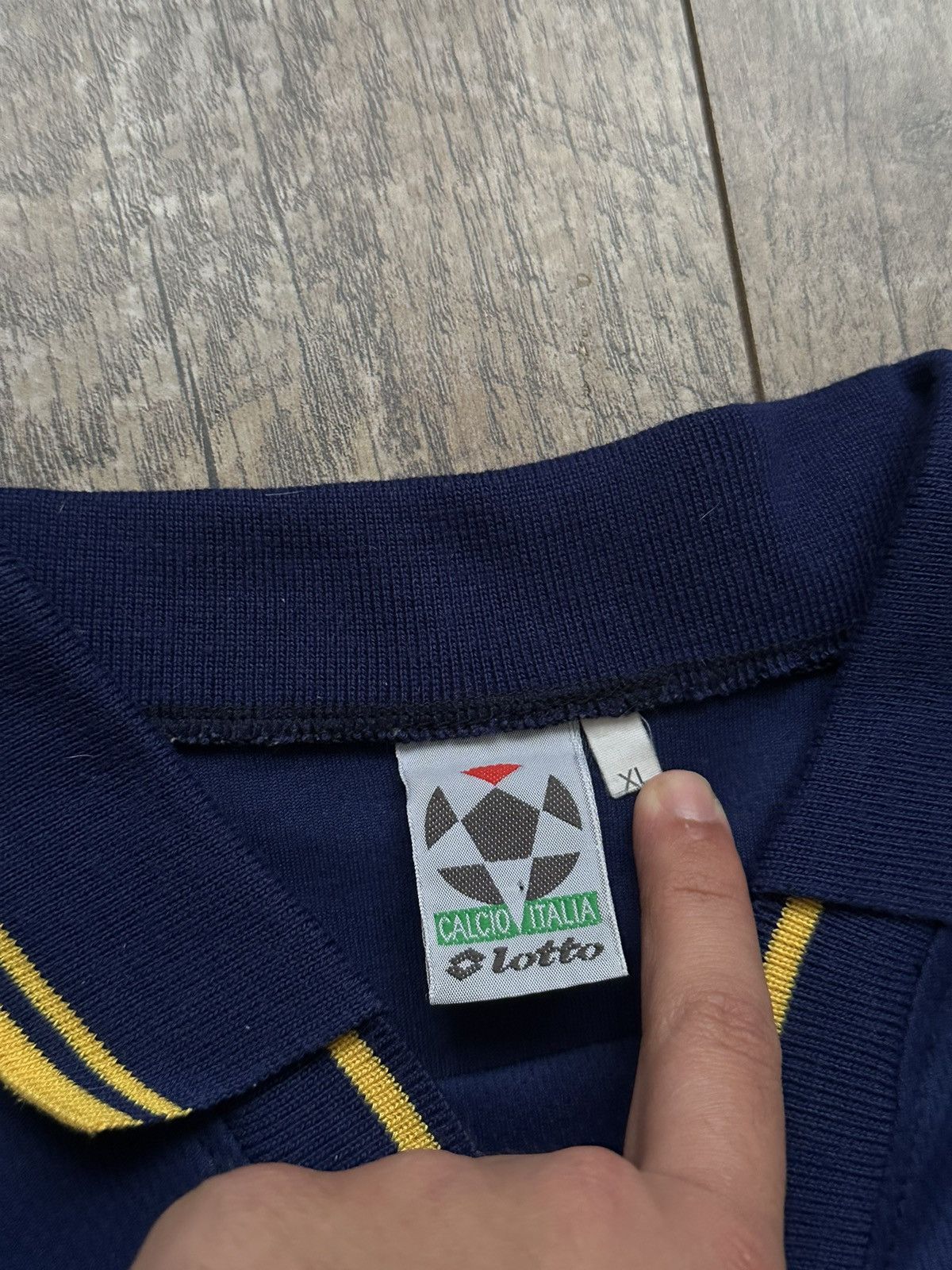 Lotto Sport 1996/97 LOTTO WIMBLEDON FC HOME SOCCER JERSEY/SHIRT Size US XL / EU 56 / 4 - 6 Thumbnail