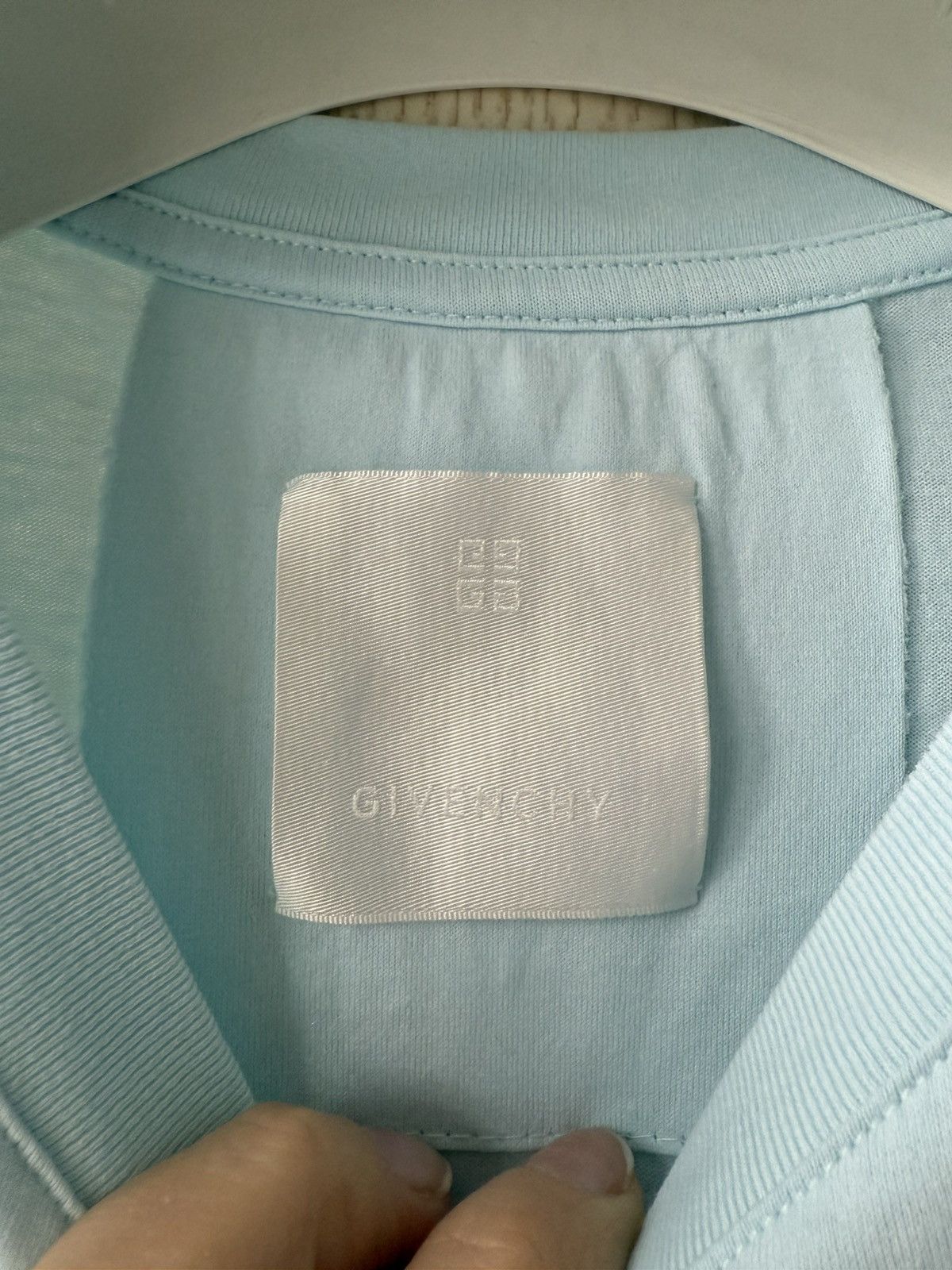 Givenchy Givenchy big logo luxury fresh collection tee shortsleeve Size US XXL / EU 58 / 5 - 4 Thumbnail