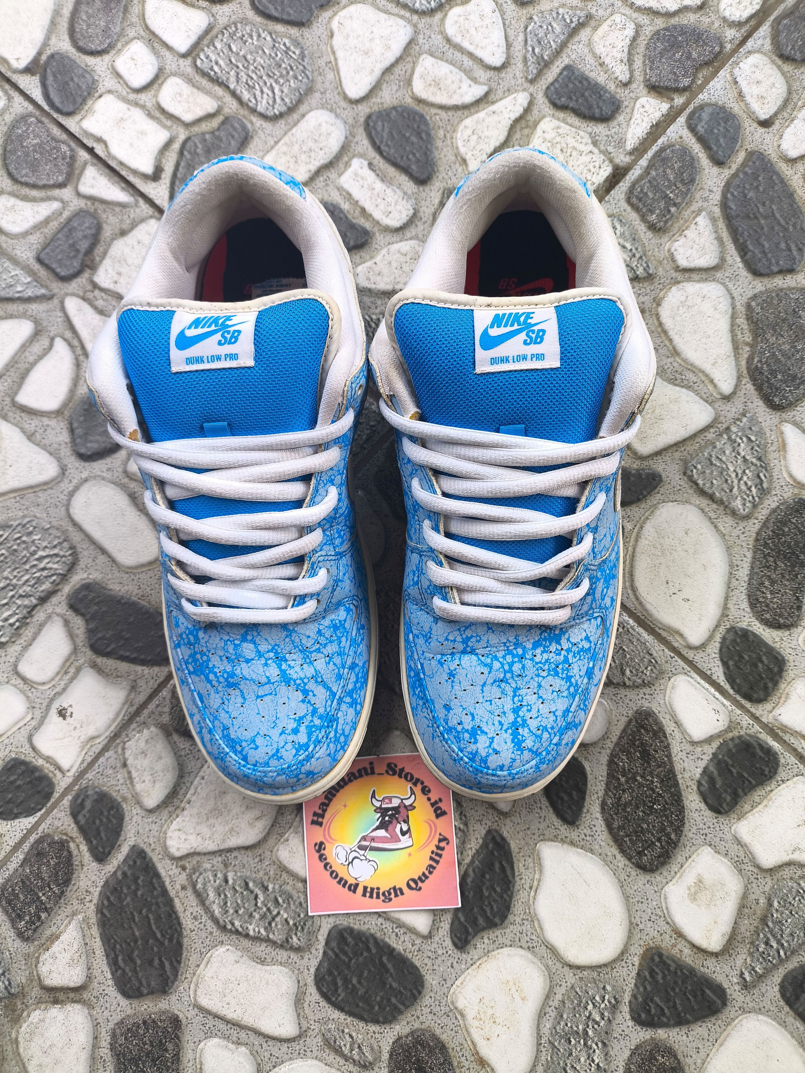 Nike SB Dunk Low Blue Marbels || ❌ SOLD ❌ Size US 11 / EU 44 - 4 Thumbnail
