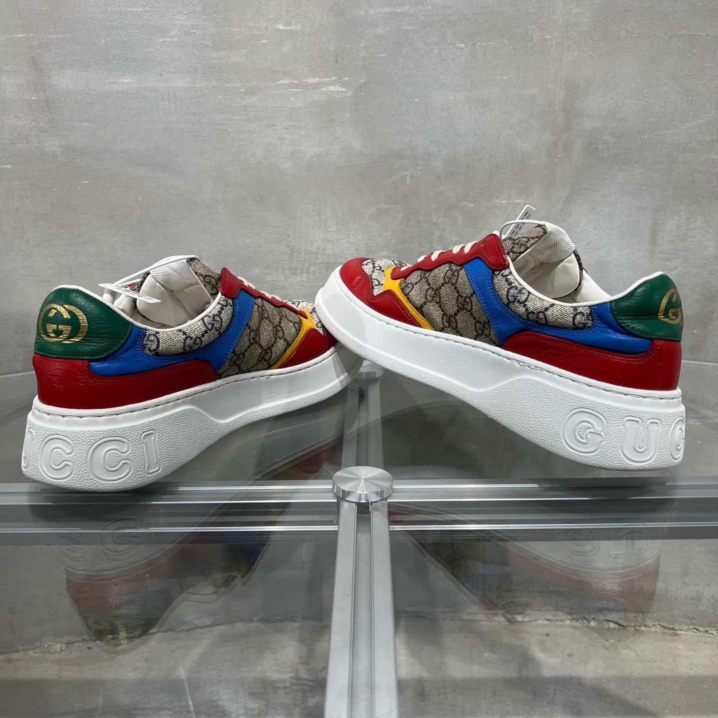 Gucci Gucci Double G Red Brown Rhyton UK10 Size US 11 / EU 44 - 5 Thumbnail