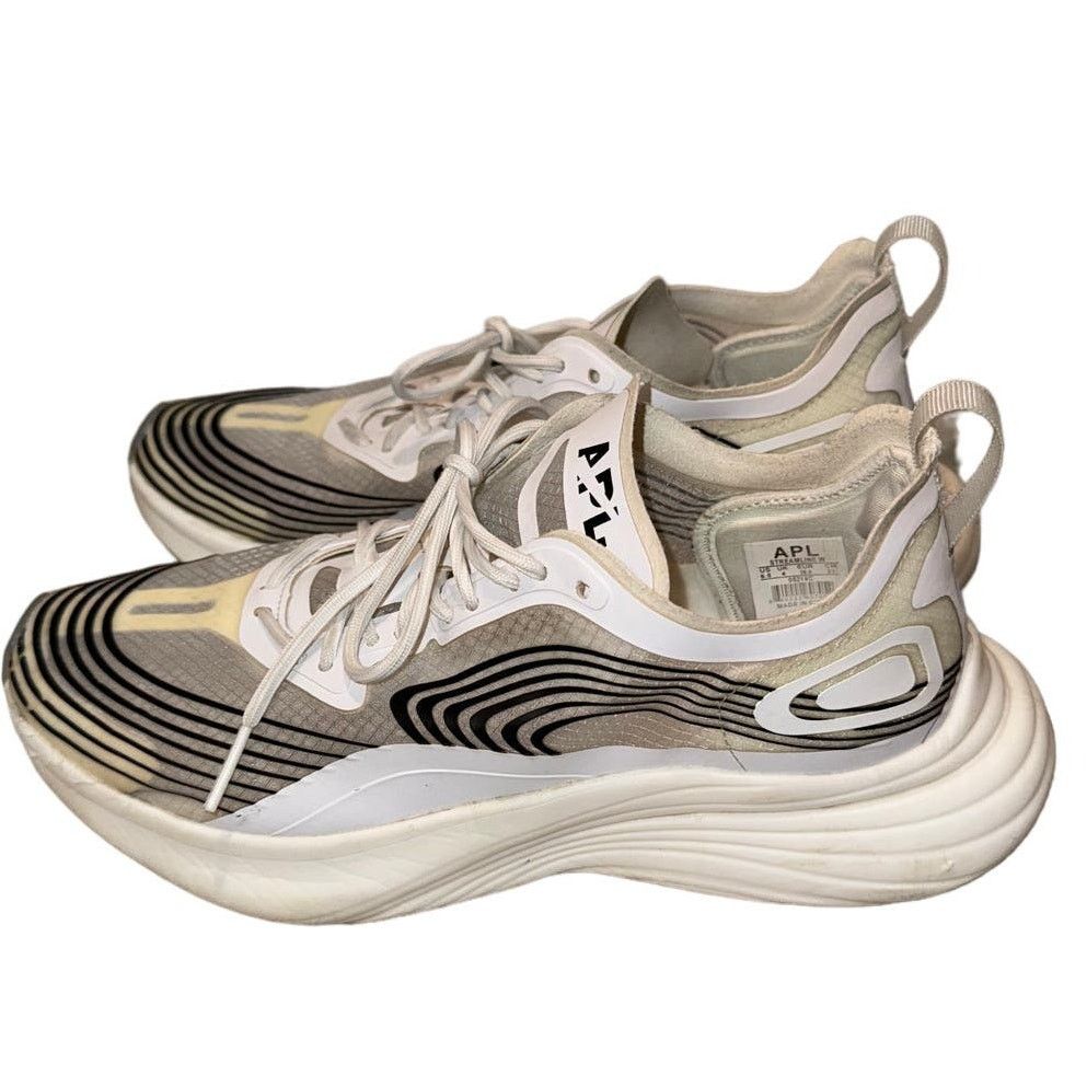 Athletic Propulsion Labs APL: Athletic Propulsion Labs Streamline White/Clear Sneaker Size US 6.5 / IT 36.5 - 1 Thumbnail