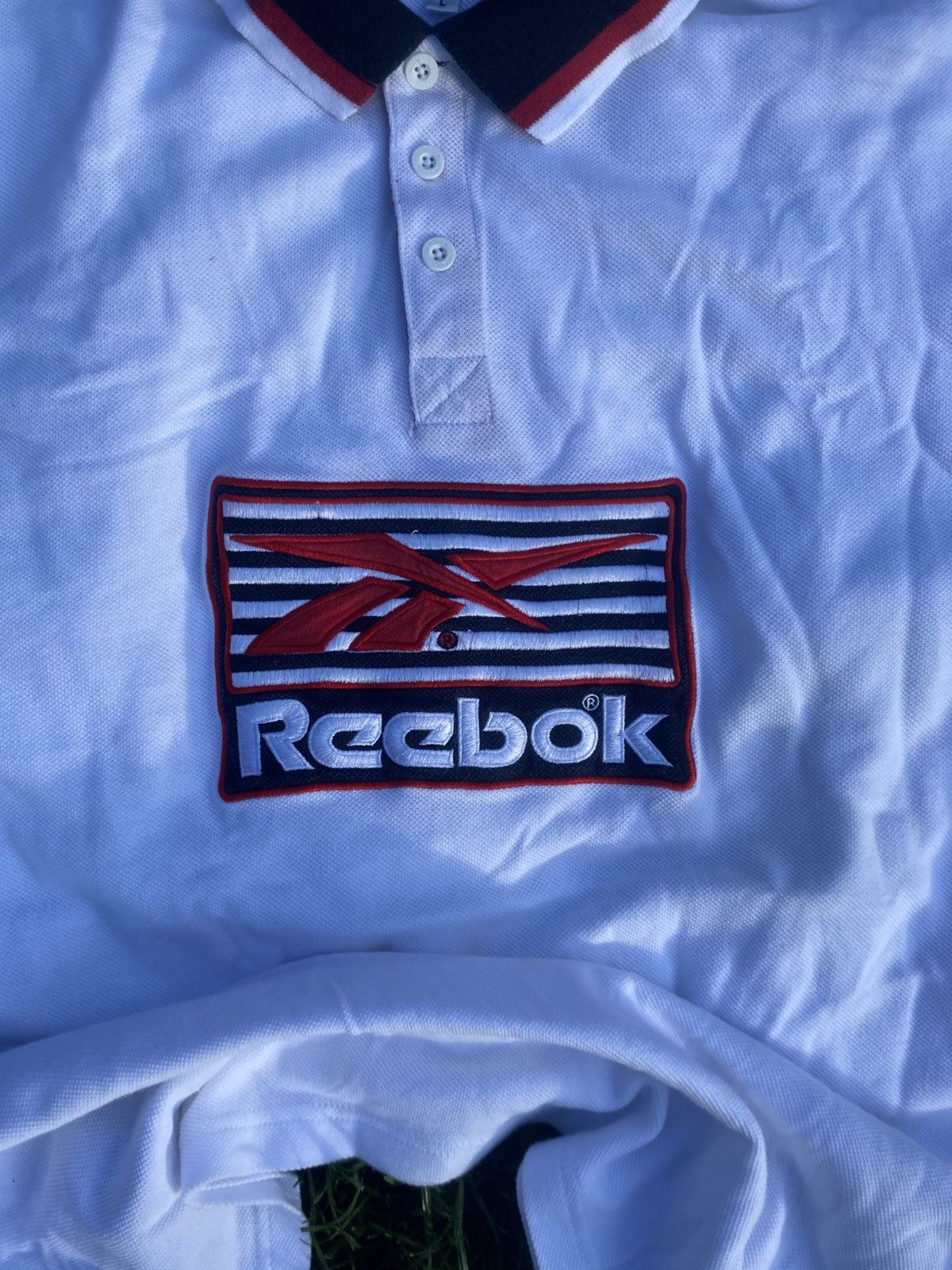 Reebok Vintage 2000’s Reebok Polo Size US L / EU 52-54 / 3 - 2 Thumbnail