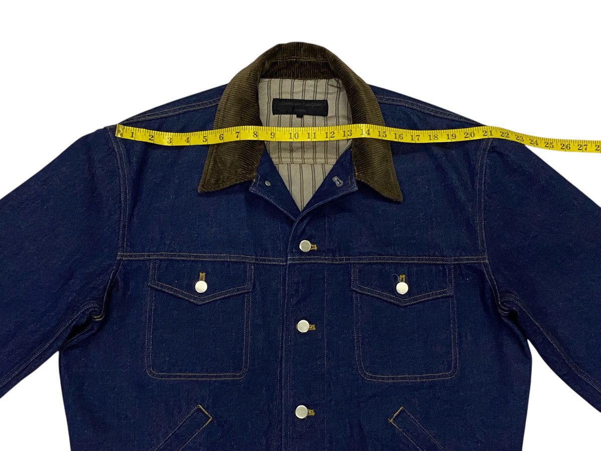 Comme des Garcons Rare🔥Vintage Comme Des Garçons Homme Denim Jacket Size US M / EU 48-50 / 2 - 20 Thumbnail
