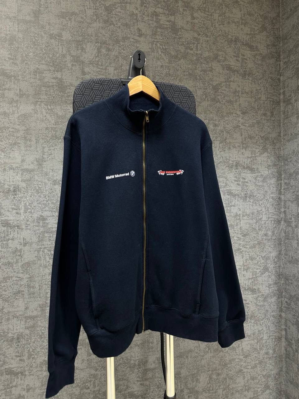 BMW × Vintage Vintage BMW Racing Big Logo Zip Hoodie Size US L / EU 52-54 / 3 - 2 Thumbnail