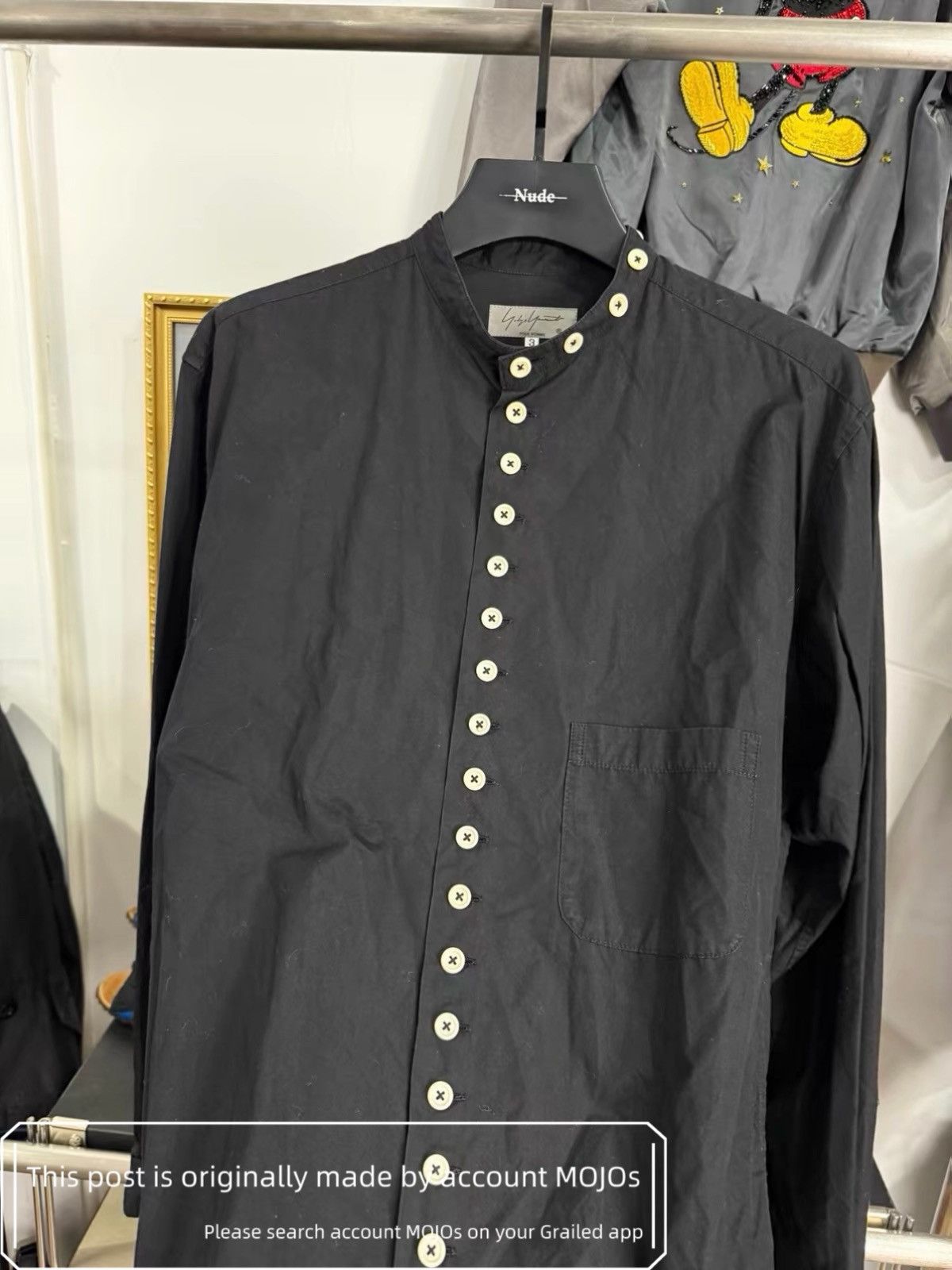 Yohji Yamamoto Sz 3 Yohji Yamamoto Pour Homme Multi Button Shirt mojos4224 Size US L / EU 52-54 / 3 - 5 Thumbnail
