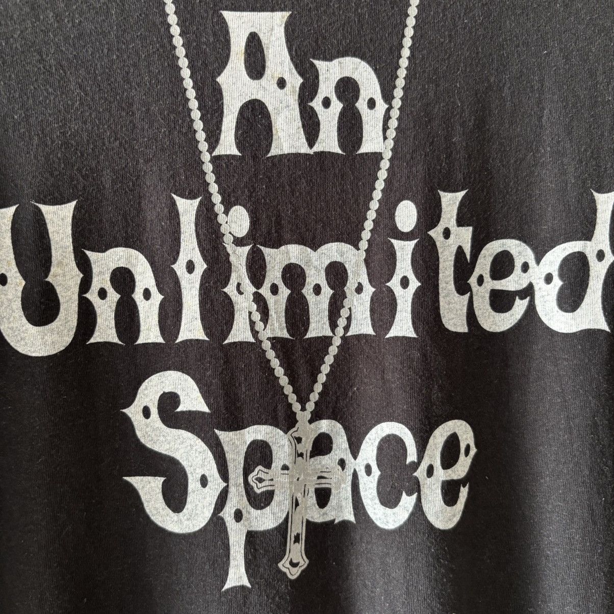 Japanese Brand Y2K Gothic Grunge Poem Style Cross Necklace Art Tee Size US M / EU 48-50 / 2 - 4 Thumbnail