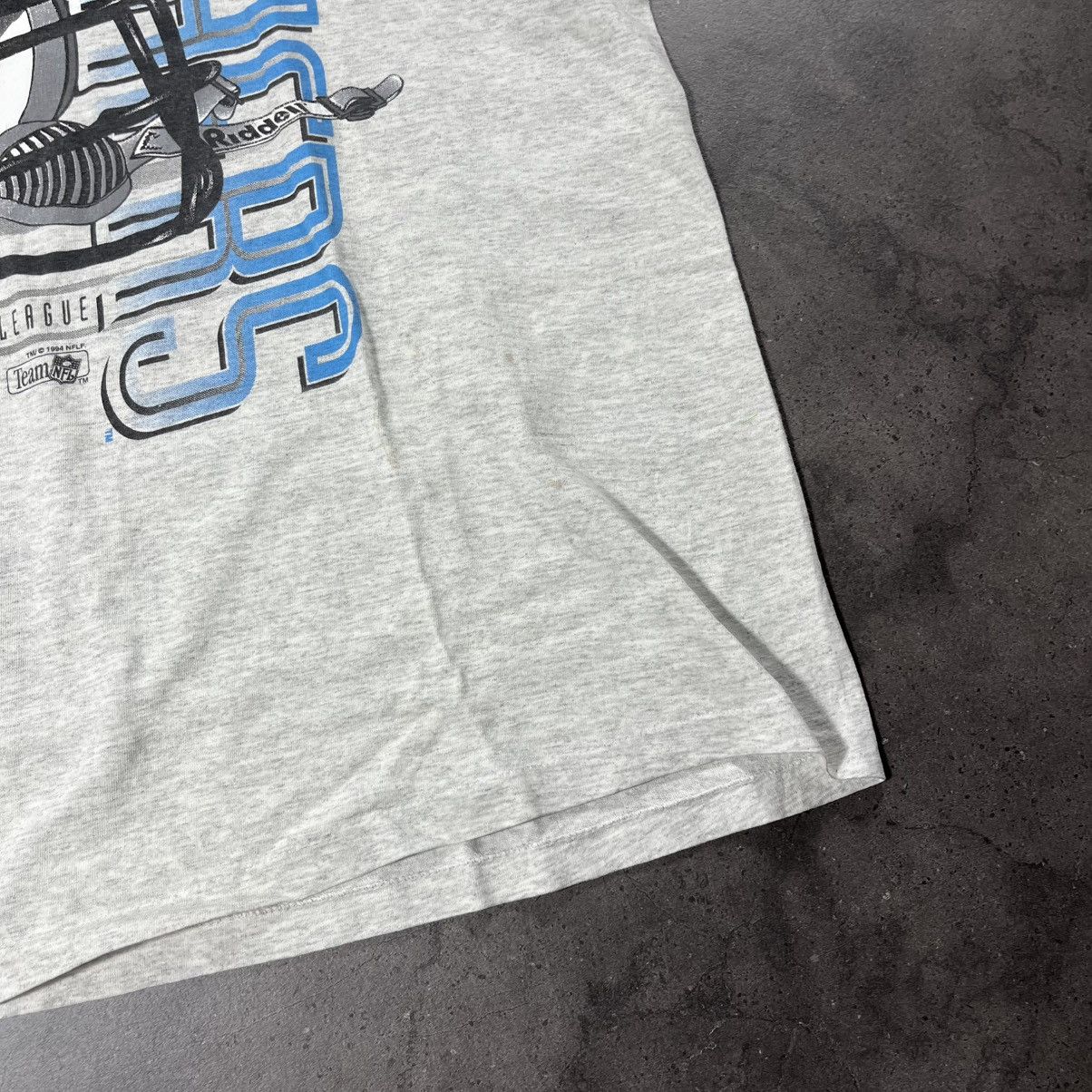 NFL Rare Vintage 90s Riddell Carolina Panthers NFL Jersey Tee Size US XL / EU 56 / 4 - 5 Thumbnail