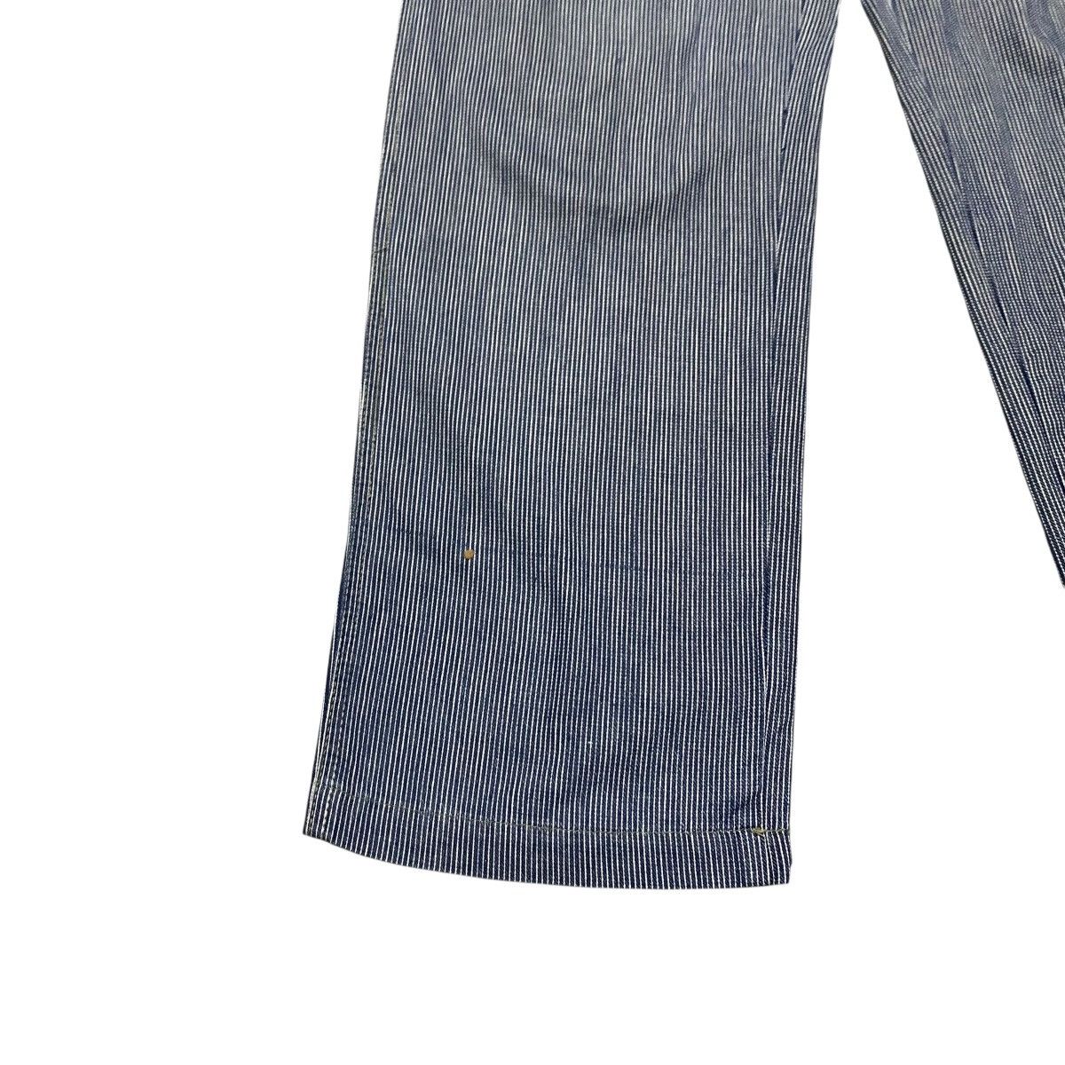 Blue Blue Japan BLUE BLUE Hickory Pinstripe Fatigue Pants Size US 28 / EU 44 - 7 Thumbnail
