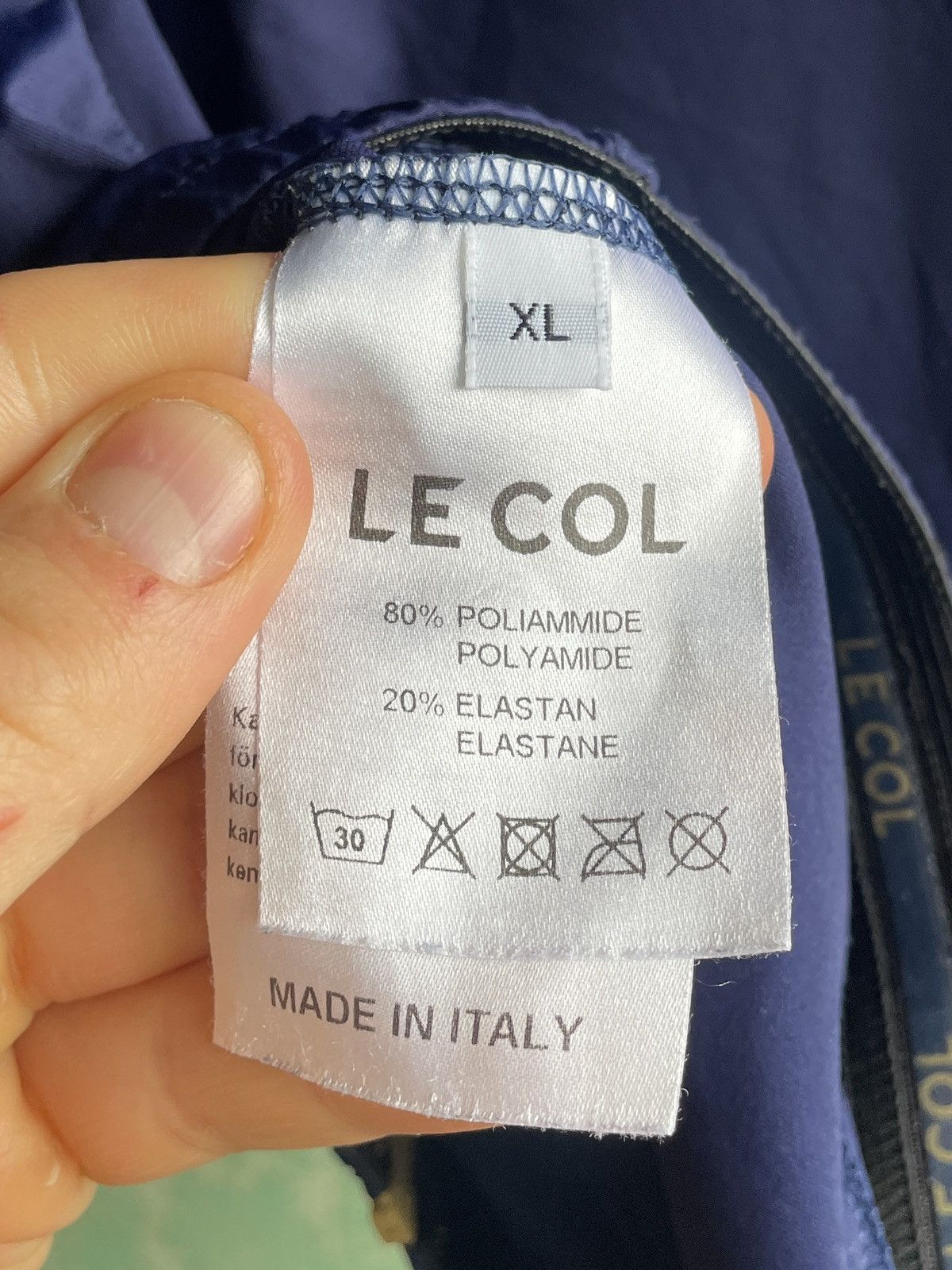 Rapha Le Col Pro Cycling Jersey Women's Blue Size XL Full Zip Size XL / US 12-14 / IT 48-50 - 14 Thumbnail