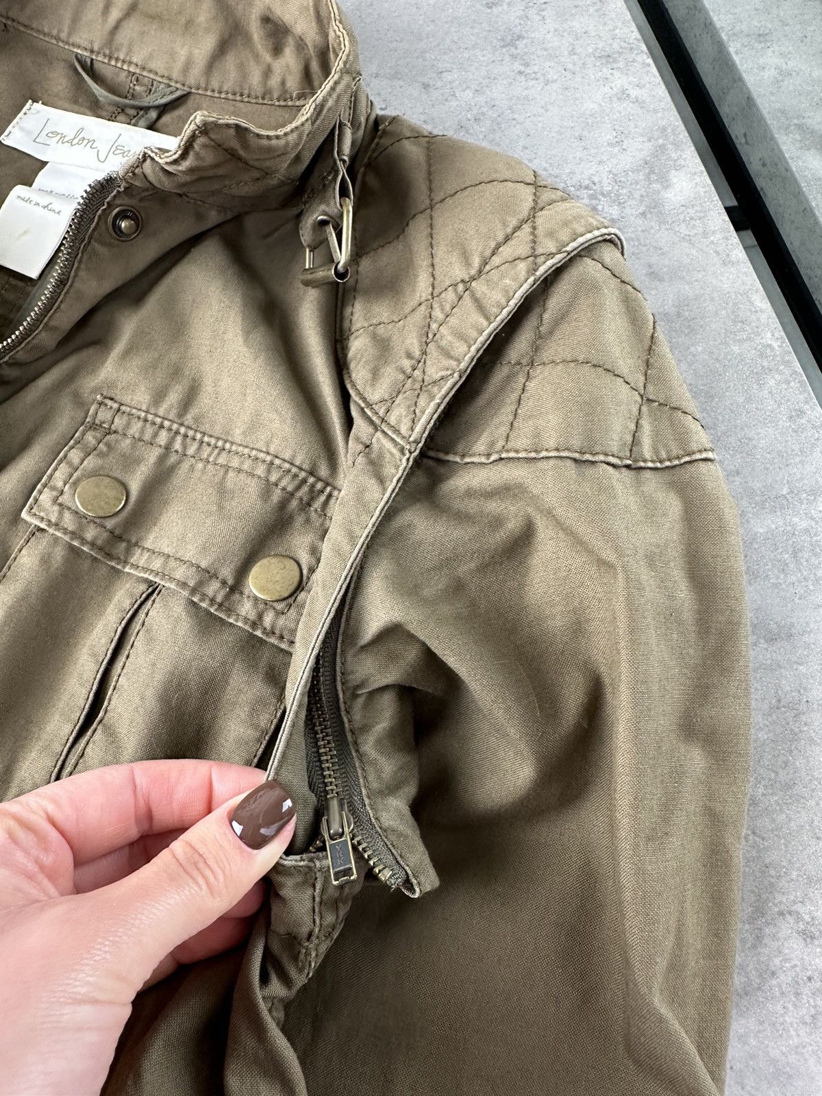 Japanese Brand Vintage Jacket With Zippers Size S / US 4 / IT 40 - 9 Thumbnail