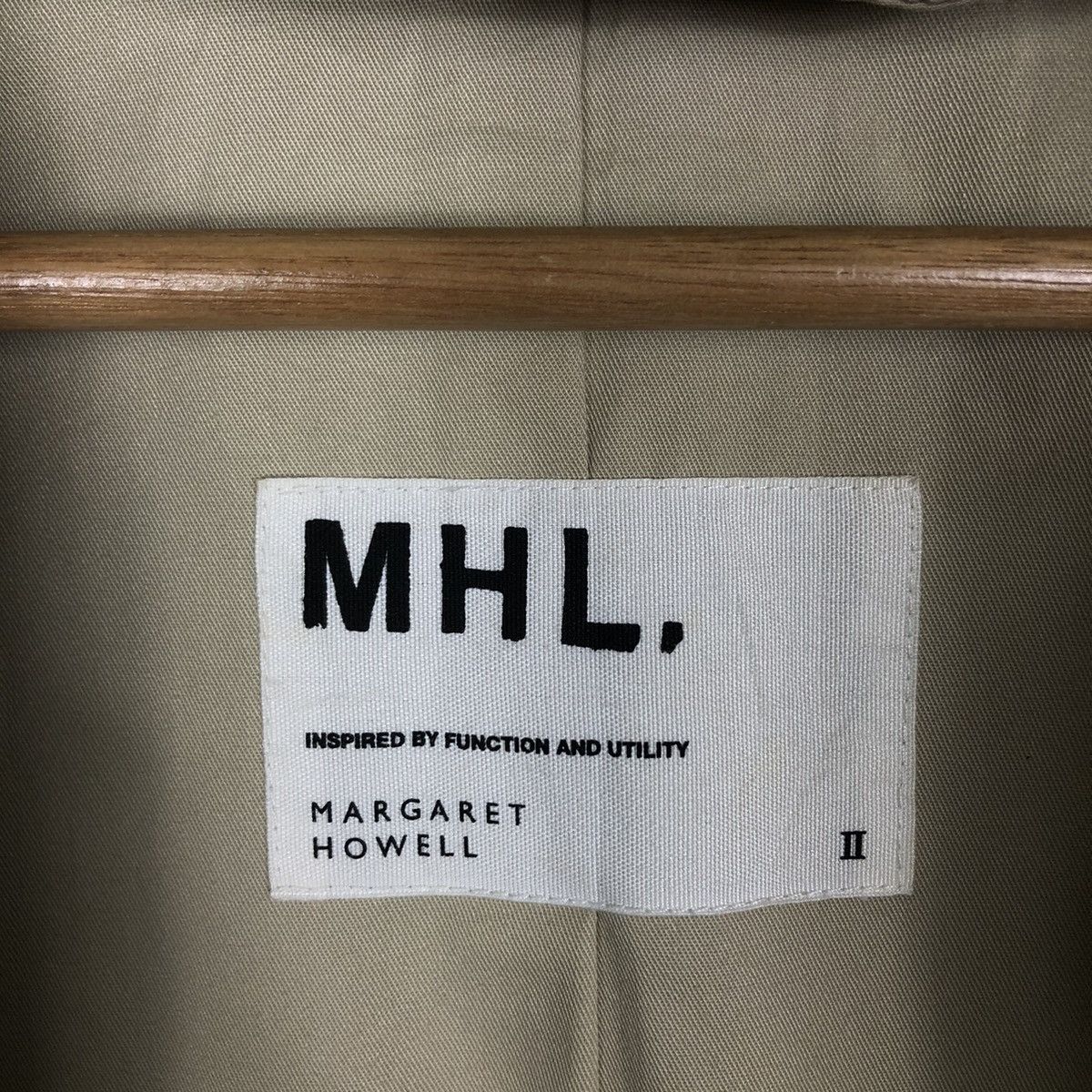 Margaret Howell 🔥VINTAGE MHL BY MARGARET HOWELL LONG FLY COAT Size US M / EU 48-50 / 2 - 13 Thumbnail