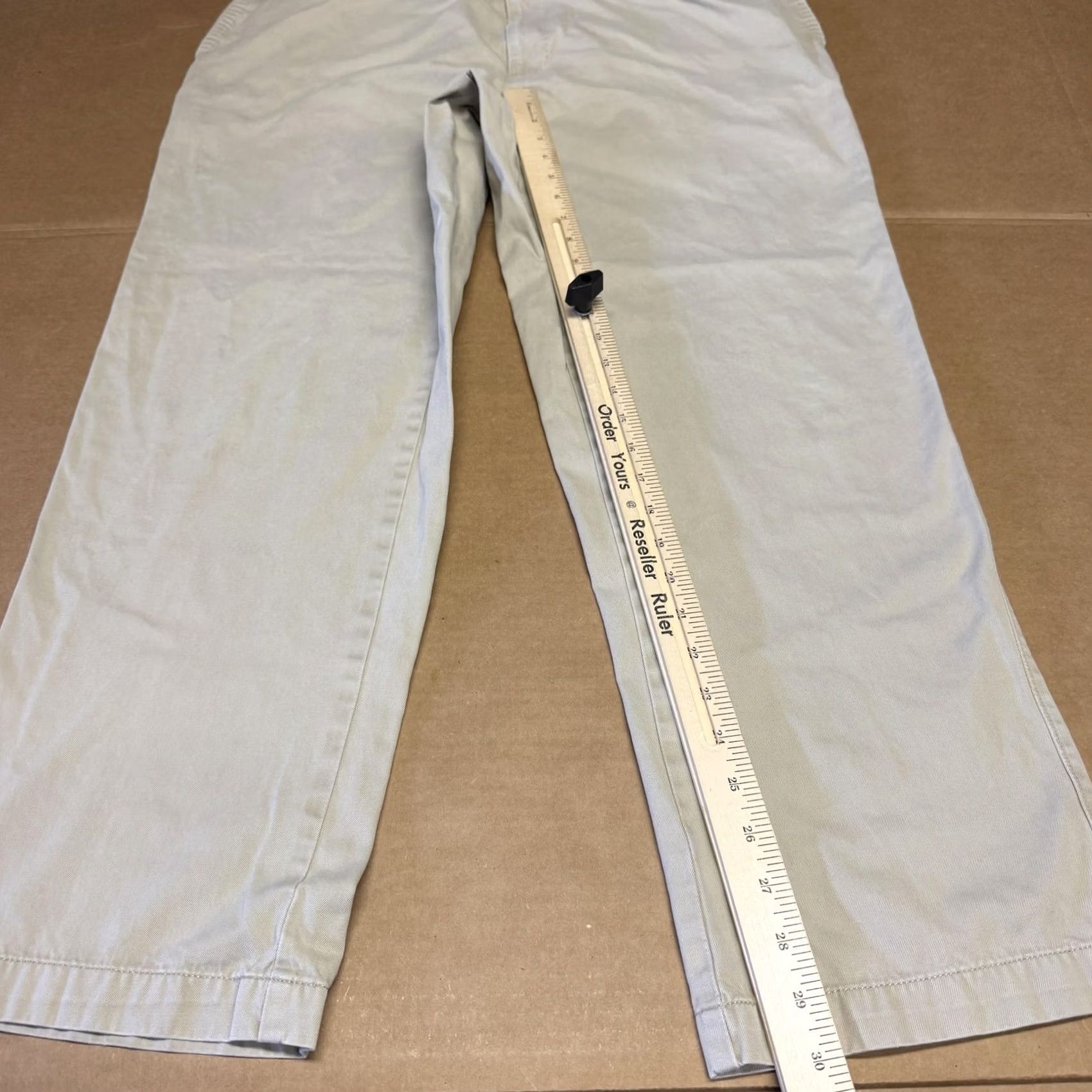 Orvis Orvis Mens Pants 38x30 Beige Pima Cotton Chino Relaxed Straight Leg Casual Size US 38 / EU 54 - 5 Thumbnail