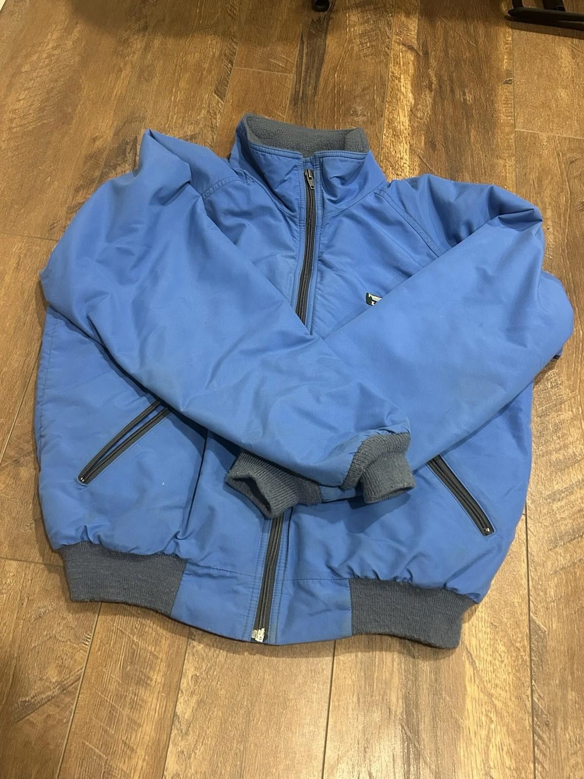 L.L. Bean VTG 90s LL Bean Jacket Warm Up Fleece Lined Crop Fit Mens M Size US M / EU 48-50 / 2 - 6 Thumbnail