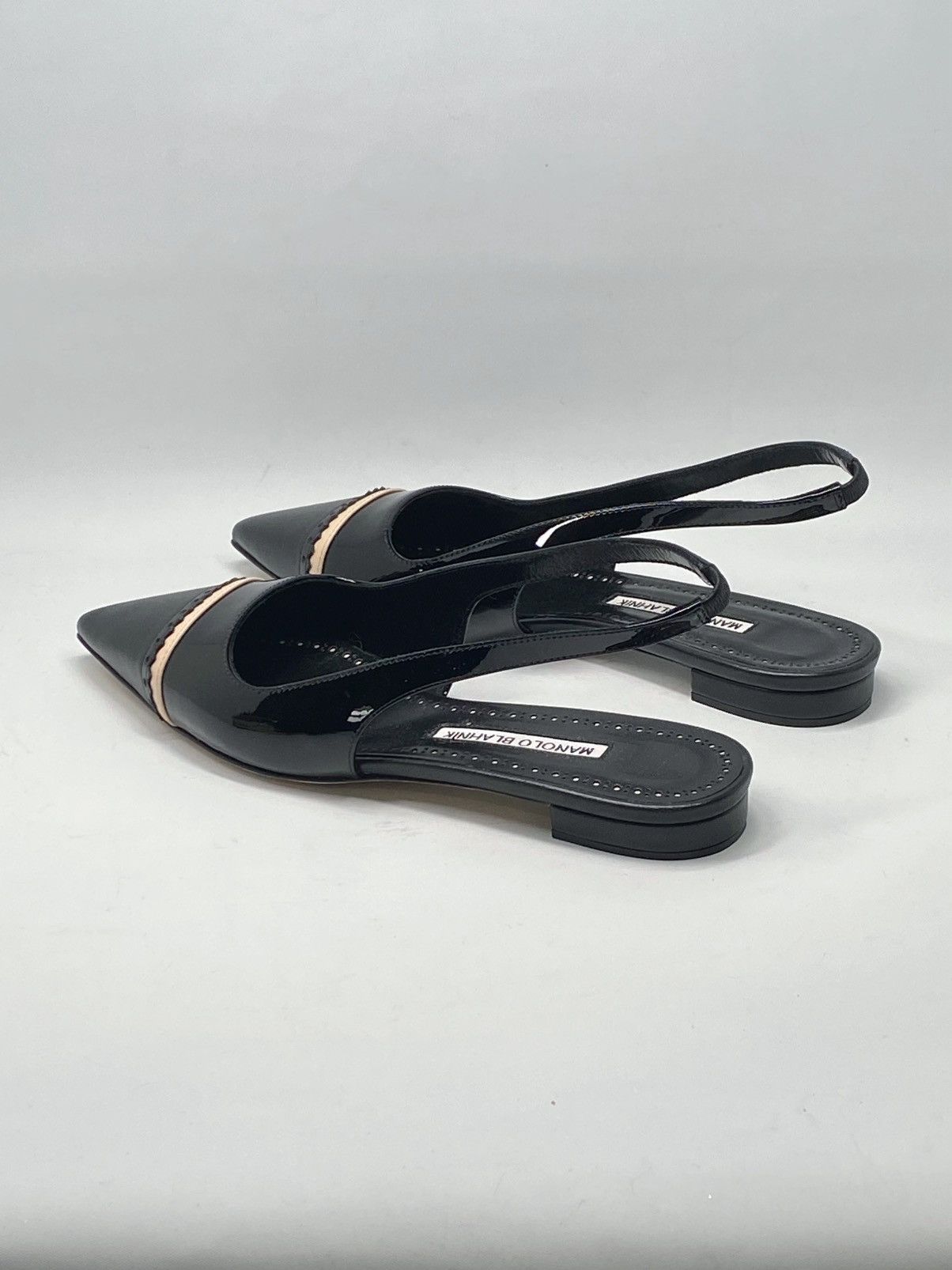 Manolo Blahnik Manolo Blahnik Leather Slingback Flats size 36 Size US 6 / IT 36 - 8 Thumbnail