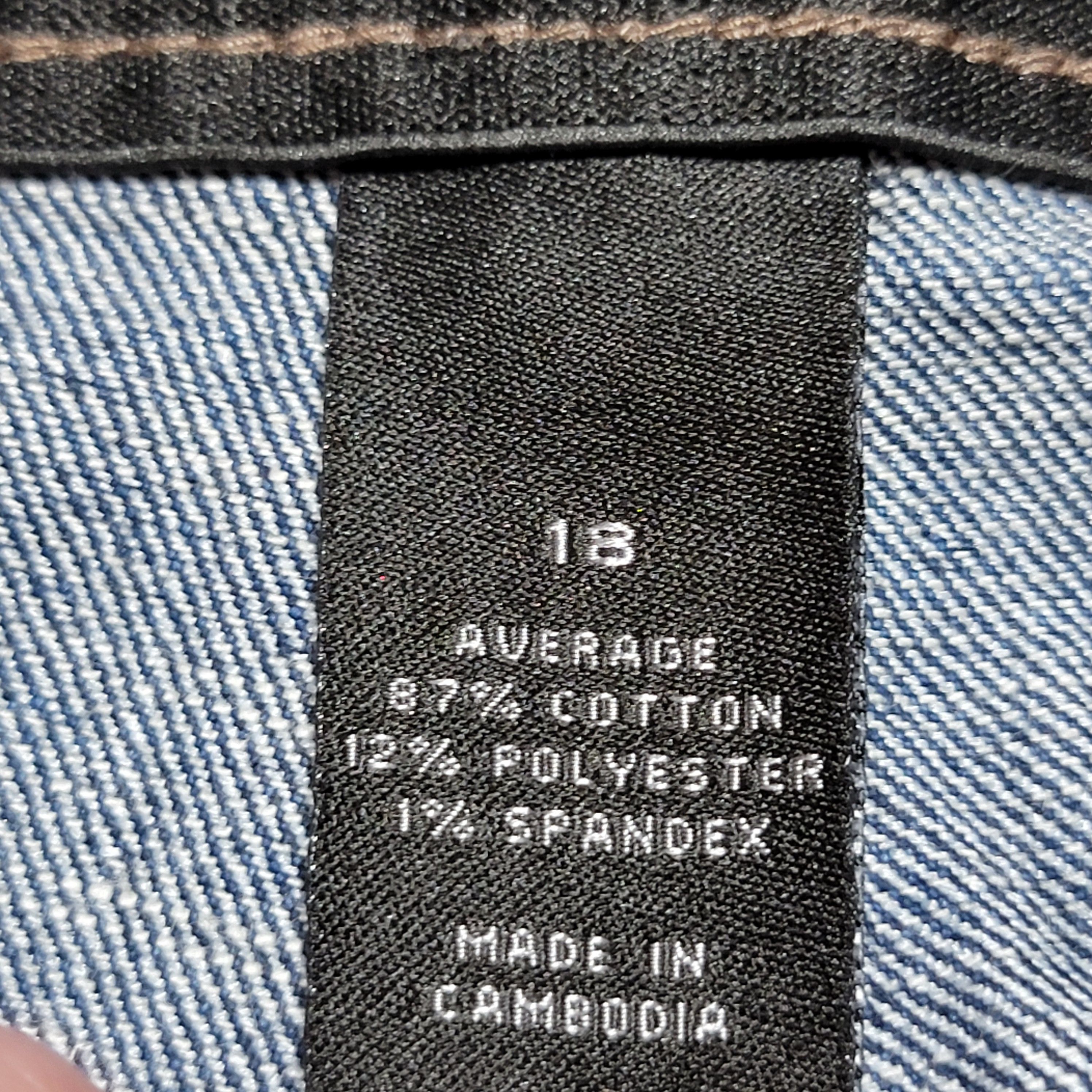 Other Lane Bryant Flare Jeans w/ Tighter Tummy Technology - 18 Ave Size 38" / US 16 / IT 52 - 6 Thumbnail