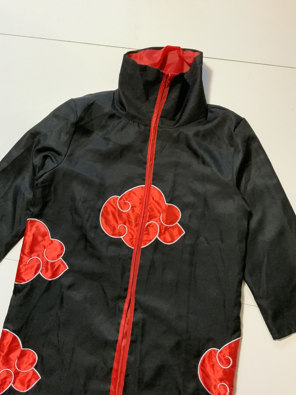 Other Naruto Akatsuki Red Cloud Anime Manga Cosplay Cloak Jacket Size US S / EU 44-46 / 1 - 3 Thumbnail
