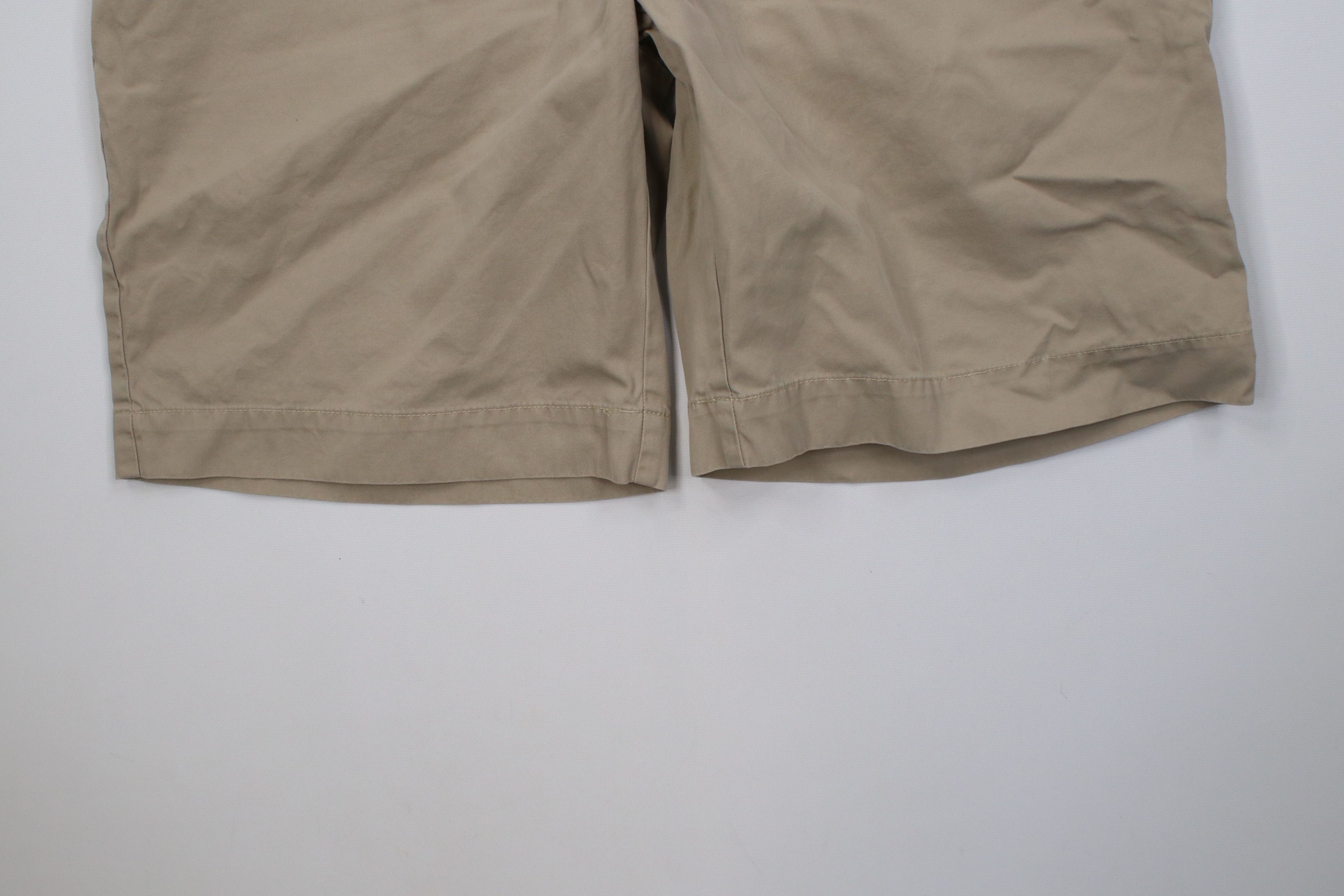 Polo Ralph Lauren Vintage 90s Ralph Lauren Chino Golf Shorts Cotton Khaki Size US 32 / EU 48 - 4 Thumbnail